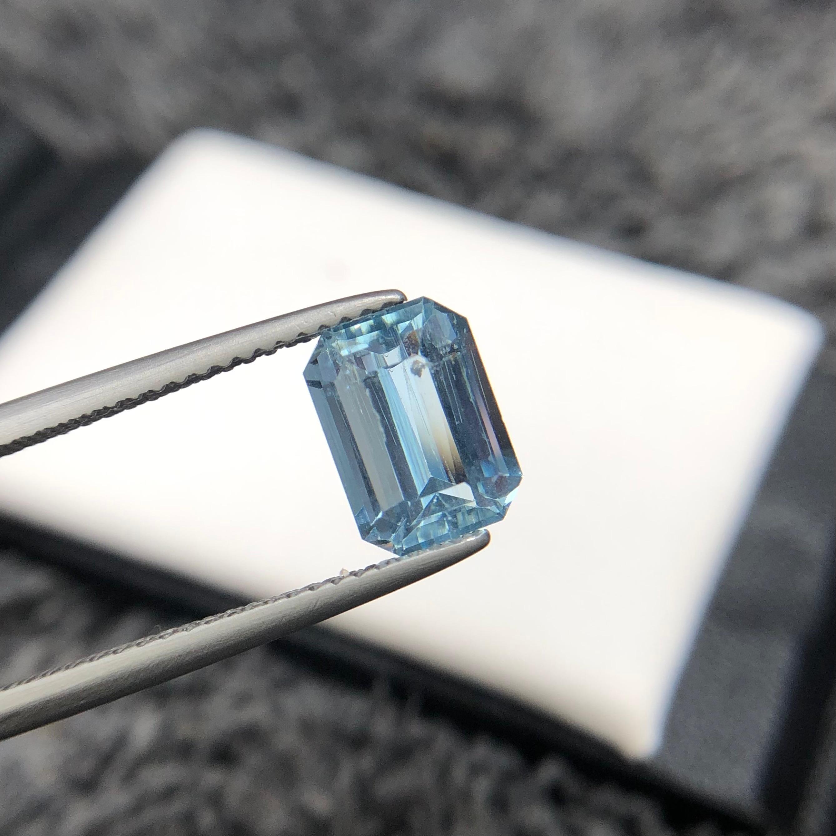 2.20 carats blue Aquamarine from pakistan — view 5