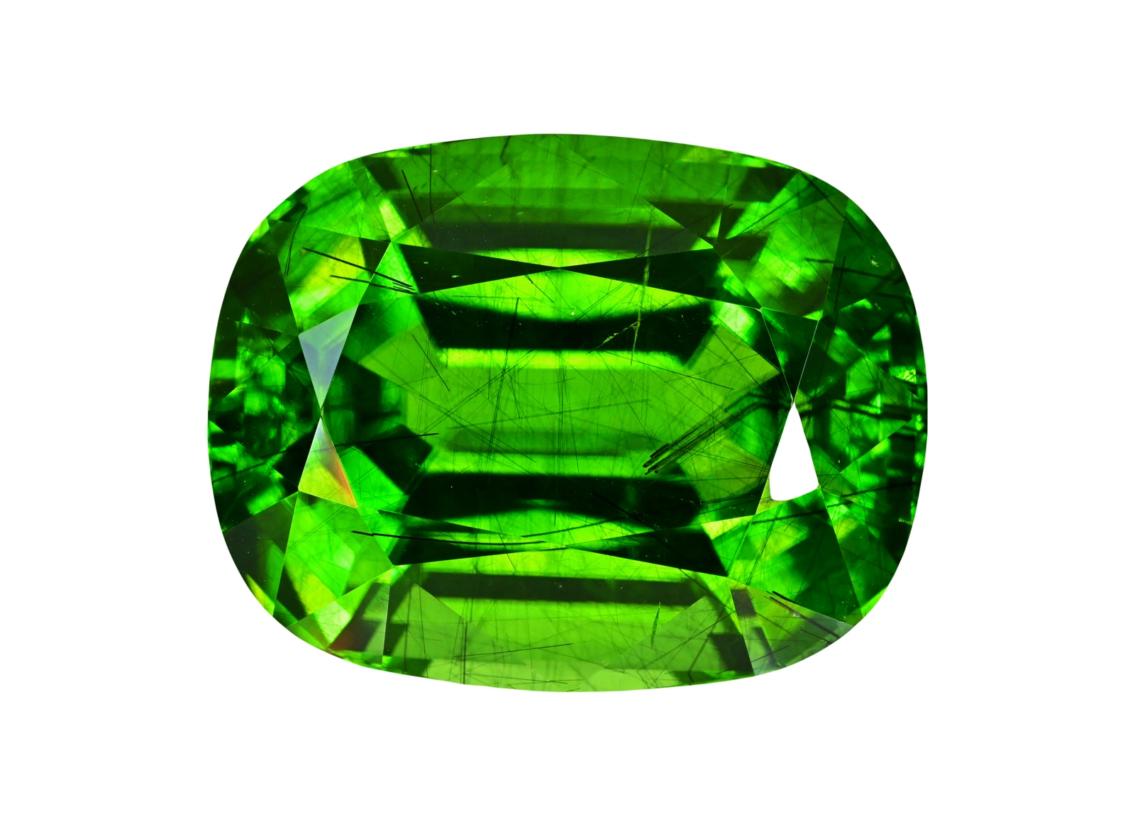 Natural Peridot – 114 Carats -Bellerrphone Lab Certified Report No : B45219 — view 1