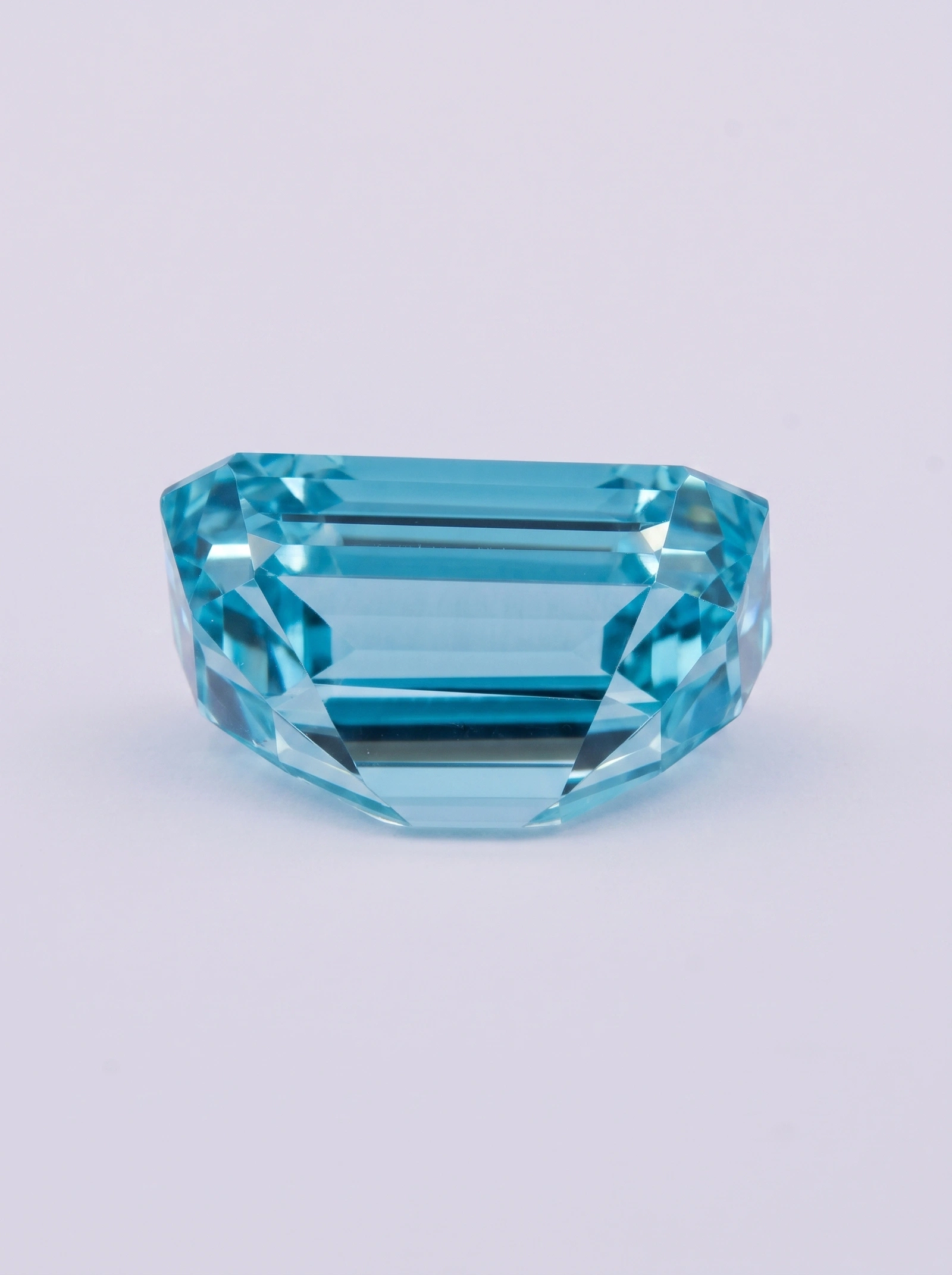 ICA Certified Natural Aquamarine 3.57 Ct Loose Gemstone — view 3