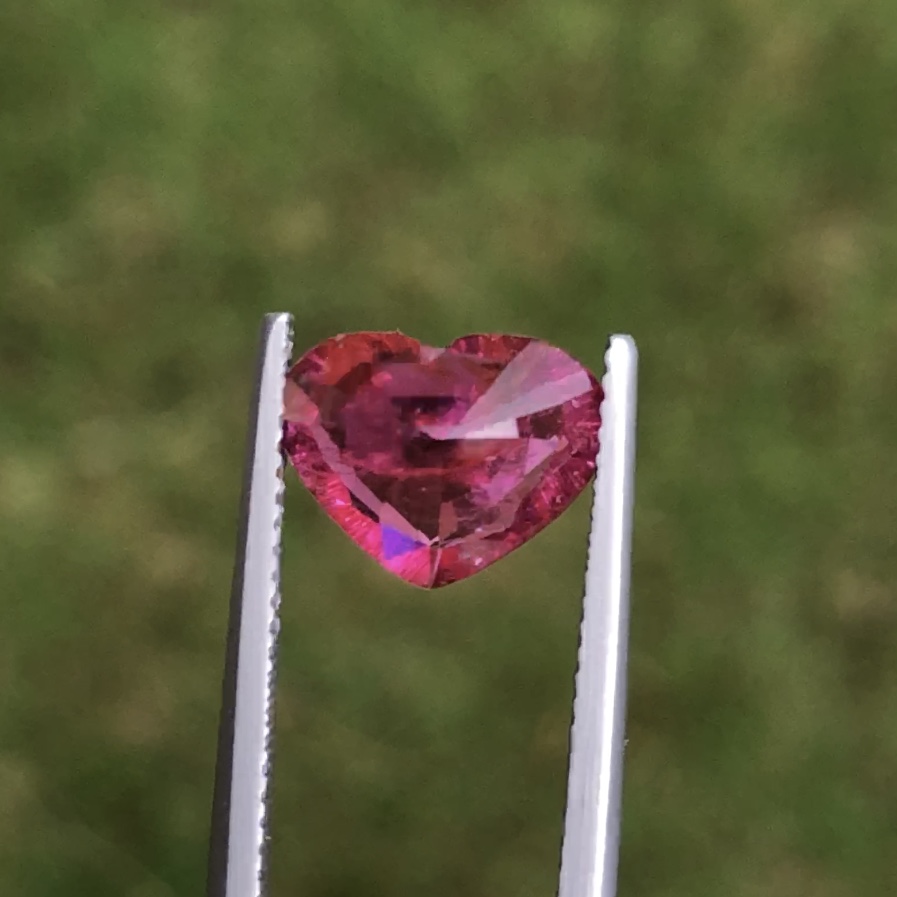 Natural Rubellite Tourmaline – IGI Certified Loose Gemstone — view 3