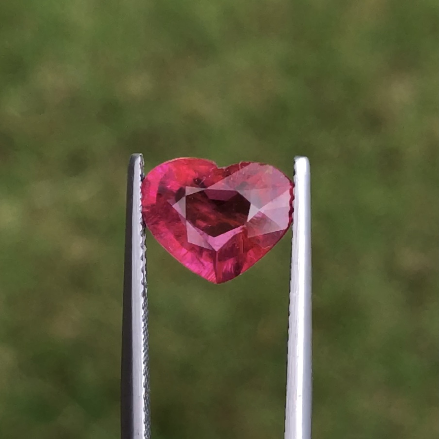 Natural Rubellite Tourmaline – IGI Certified Loose Gemstone — view 4
