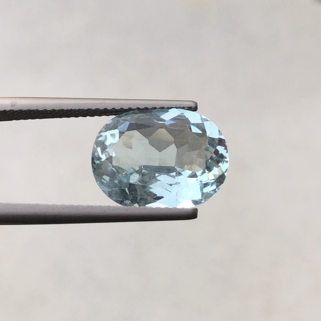 IGI Certified Natural Aquamarine Ct Loose Gemstone