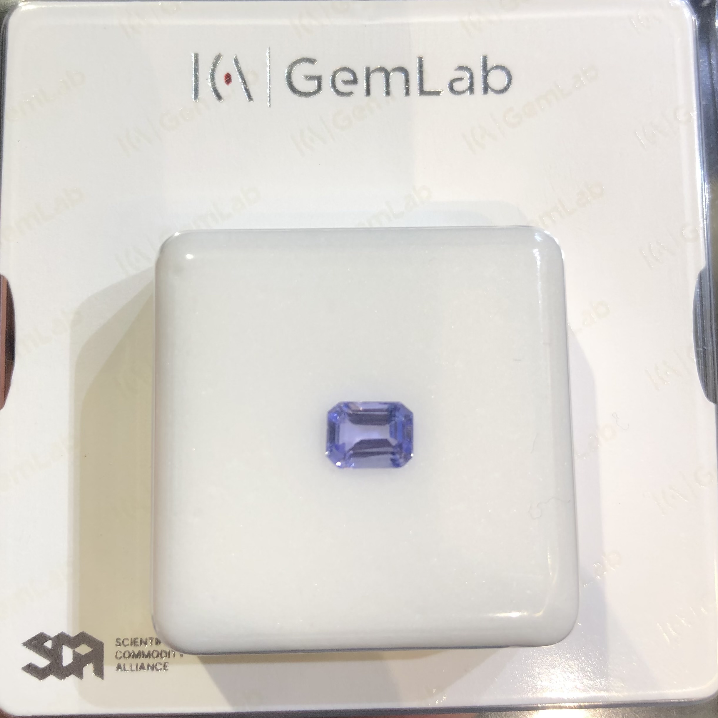 2.00 Carats Tanzanite ICA Certified — view 6