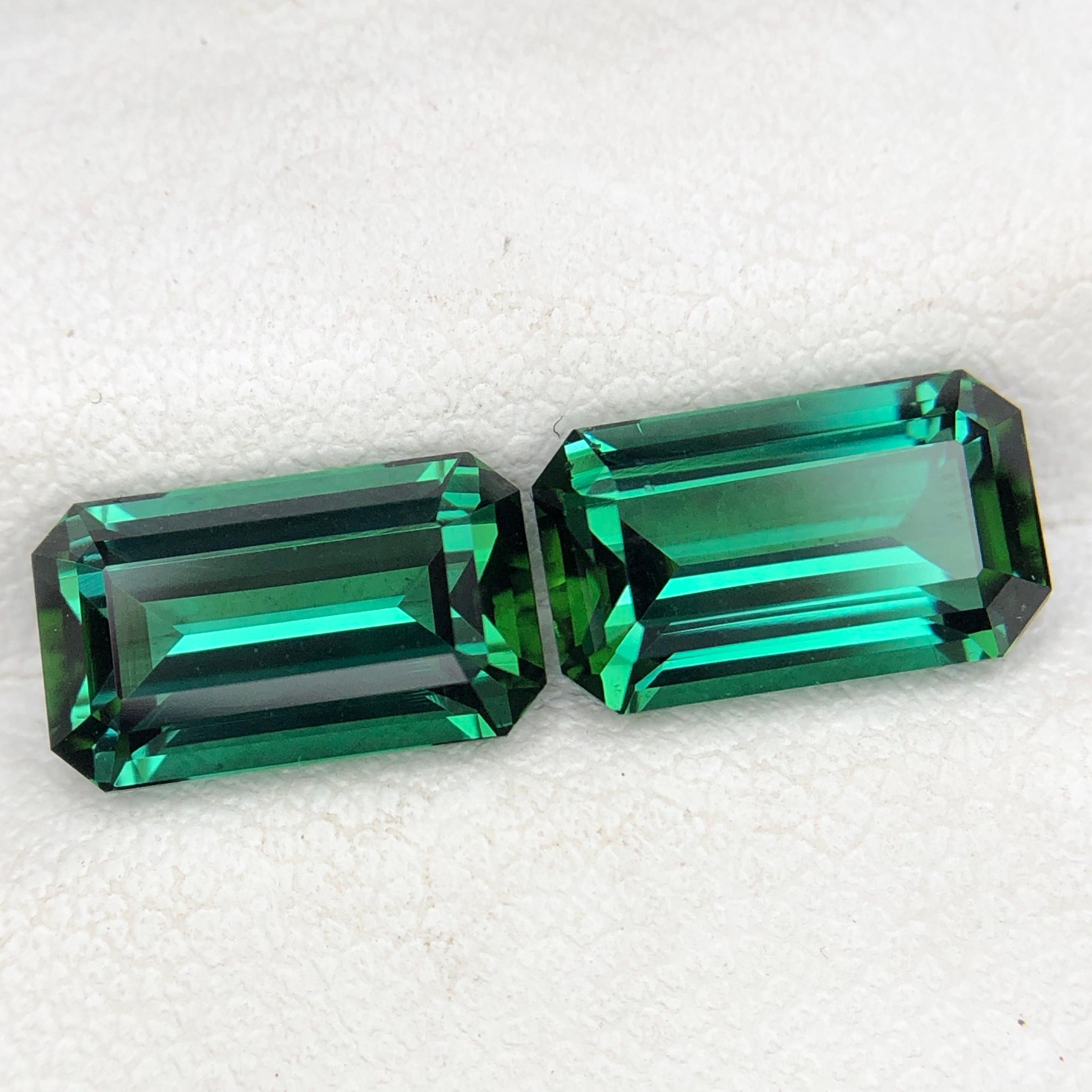  5.90 Carats Natural Pair Tourmaline – Loose Gemstone — view 1