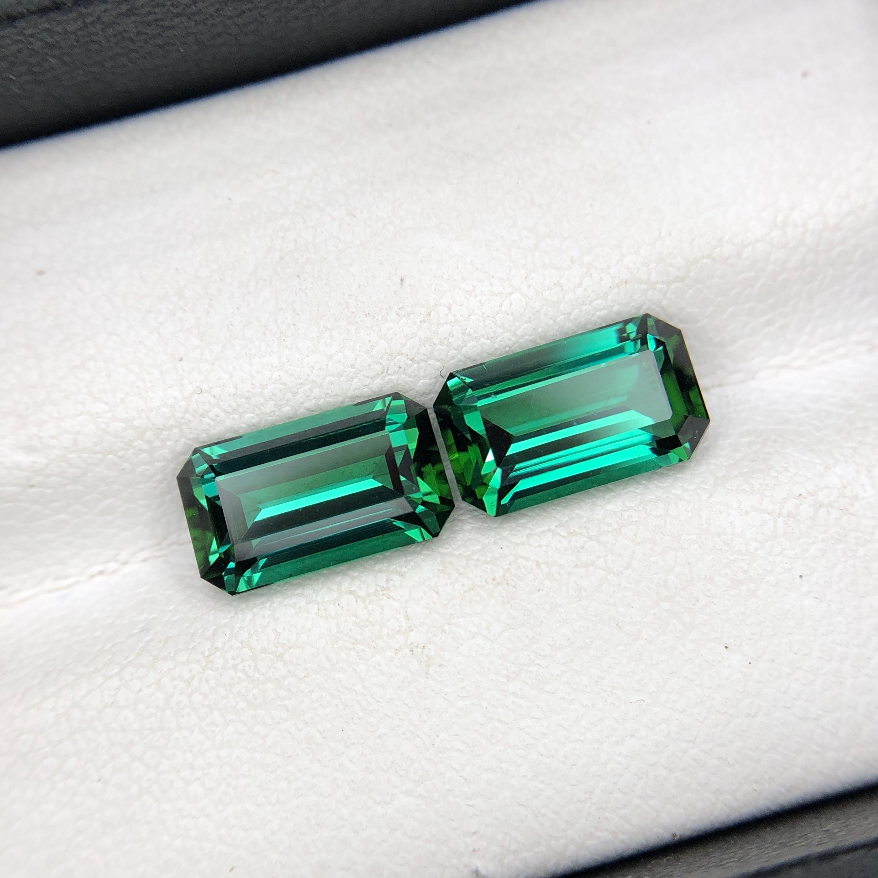  5.90 Carats Natural Pair Tourmaline – Loose Gemstone — view 4