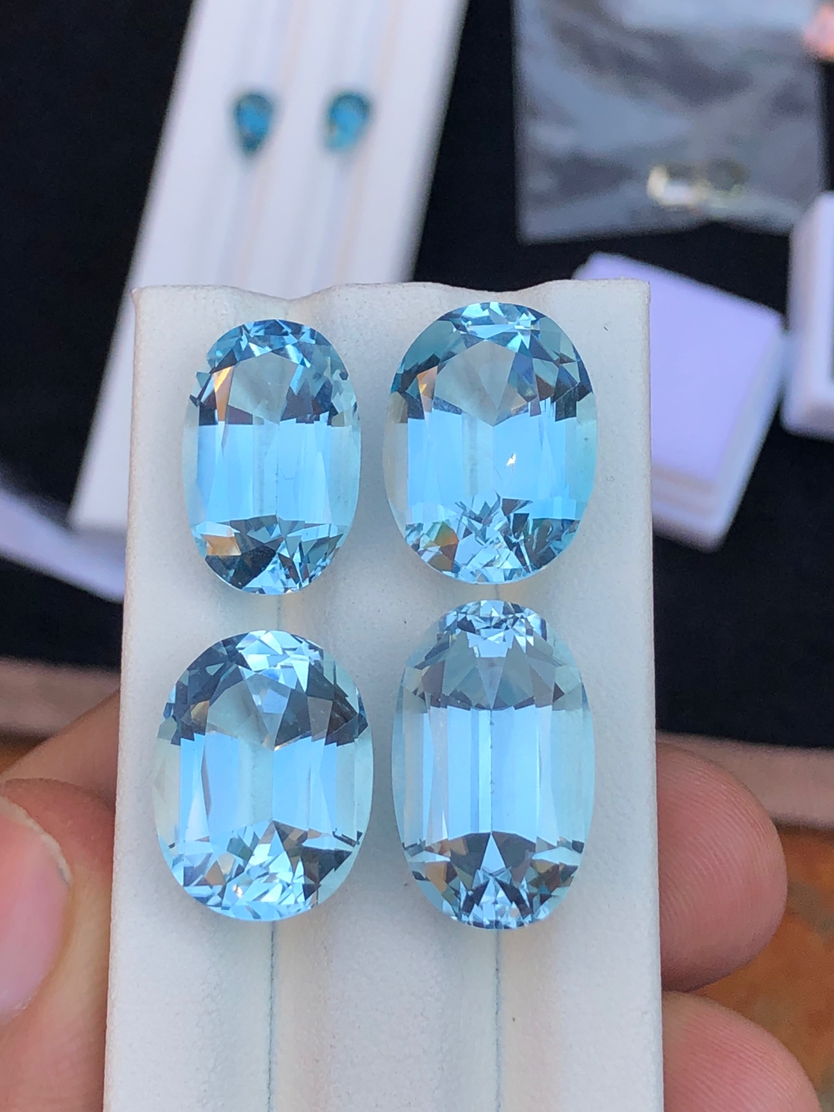 Swiss blue Topaz
