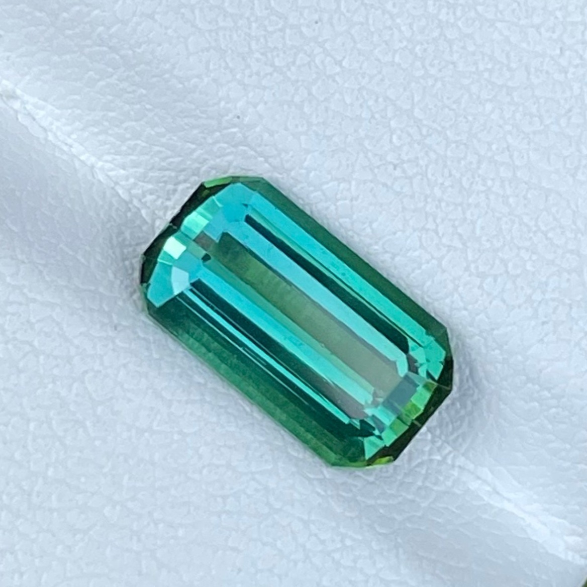 3.50 Carats Bluish Green Tourmaline