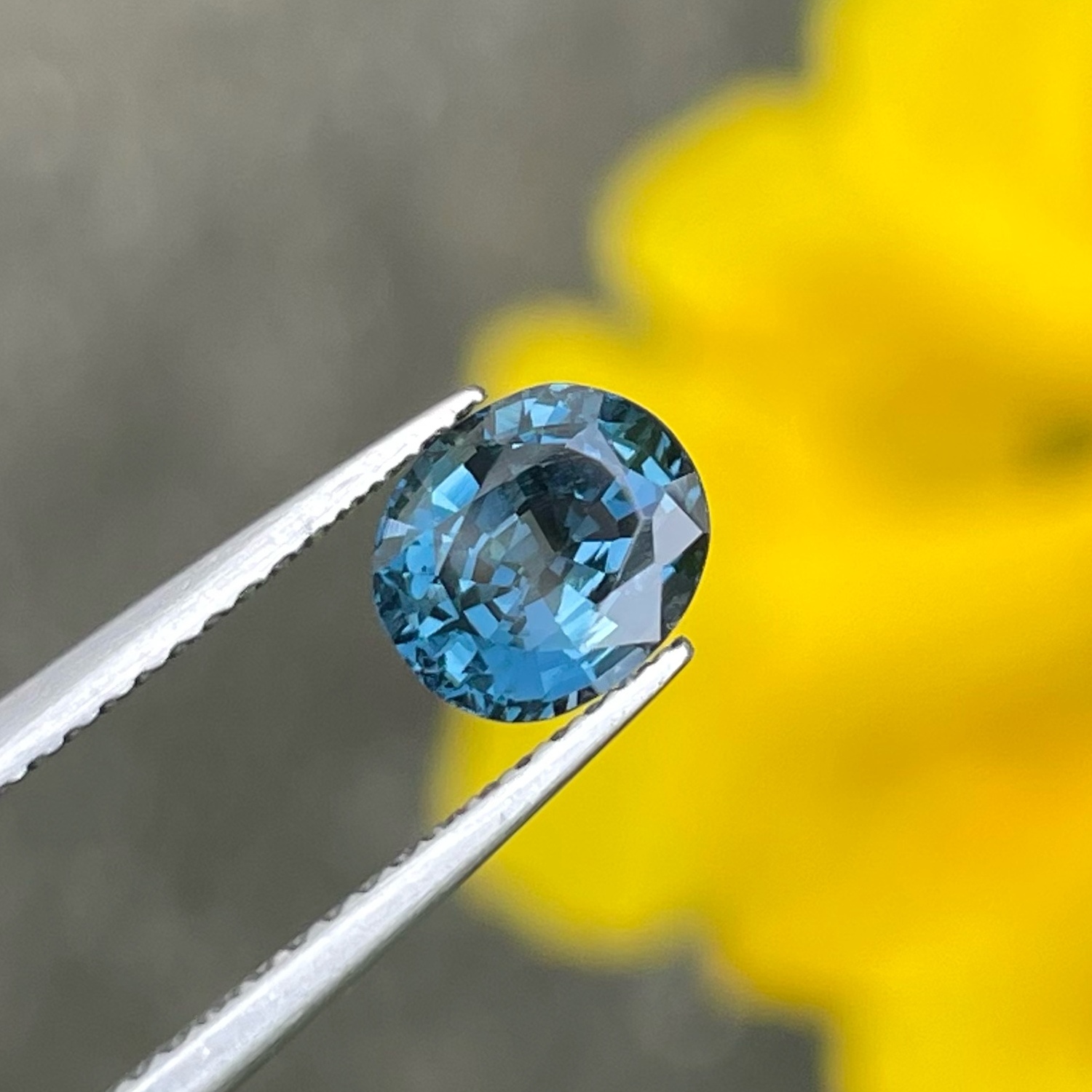 1.41 Carats Natural Fancy Blue Sapphire
