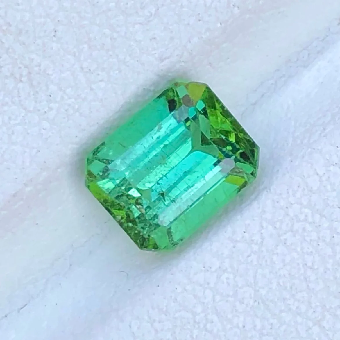 Bluish Green Tourmaline