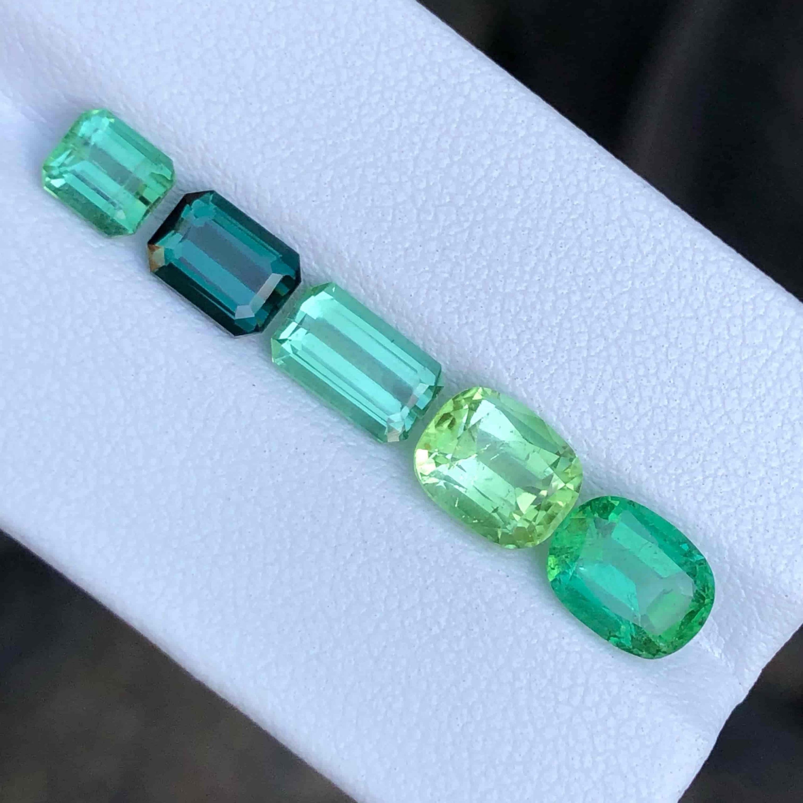 7.45 Carats Multi Colour Tourmaline
