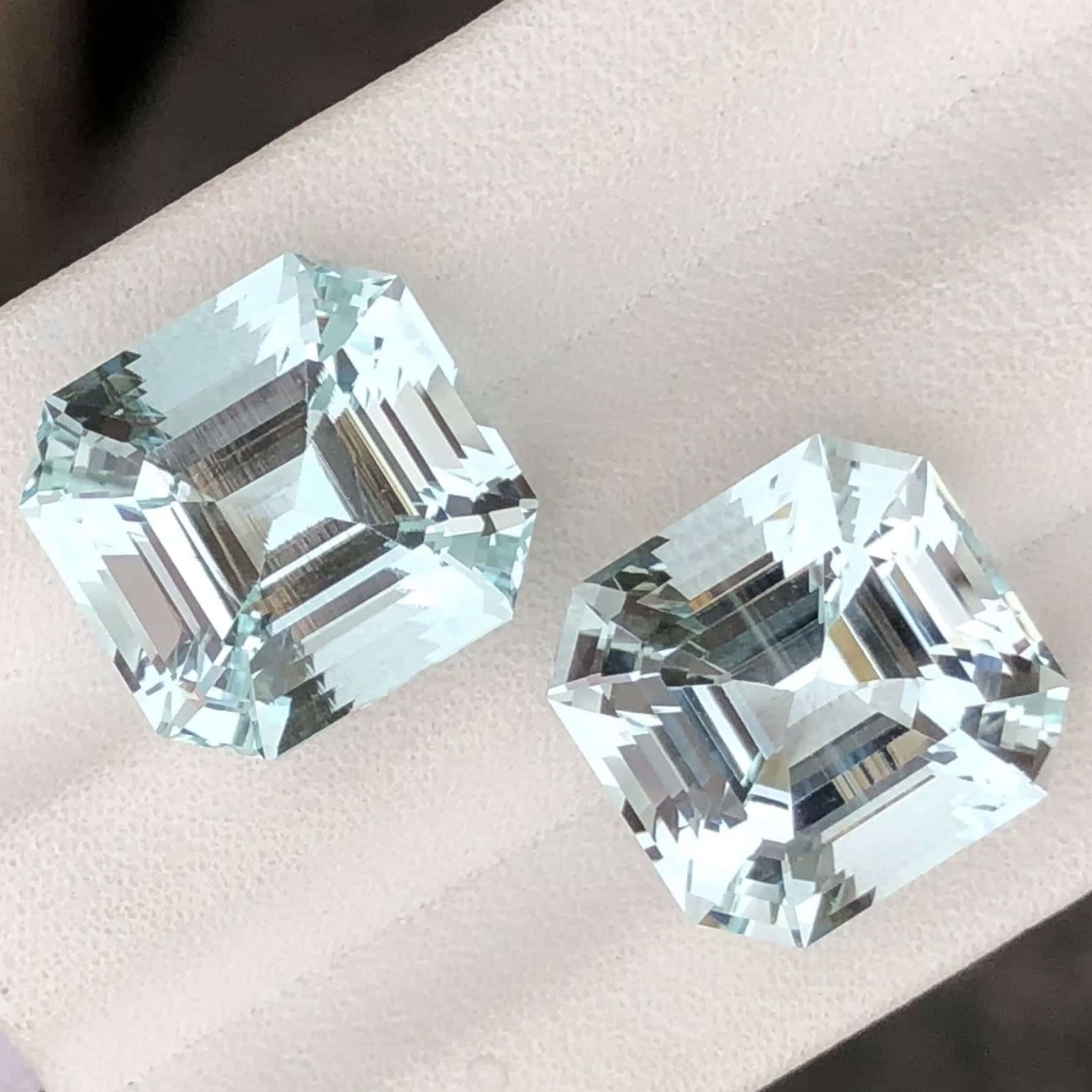20.50 Carats Aquamarine Pair Loose Gemstone