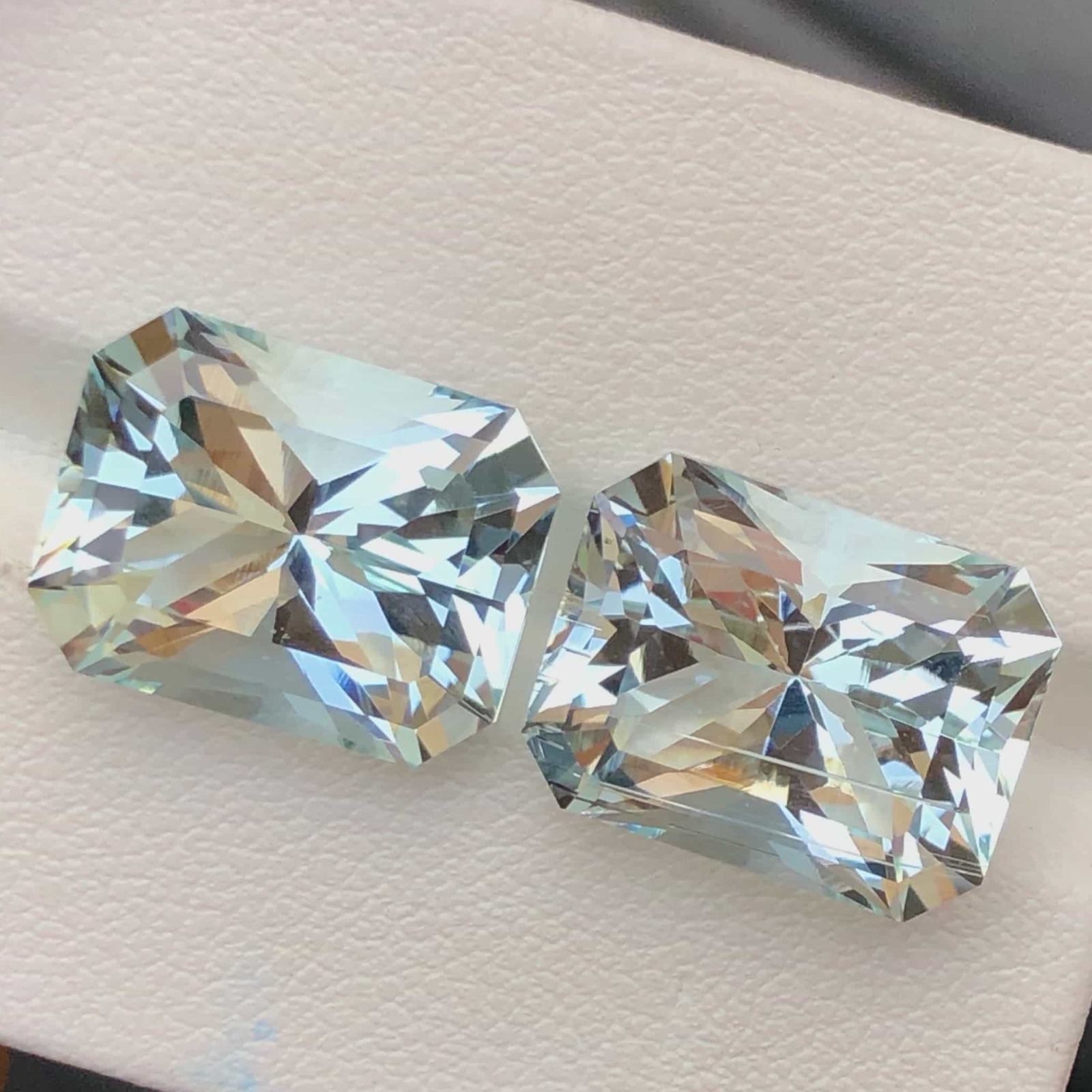 18.20 Carats Aquamarine Pair Loose Gemstone