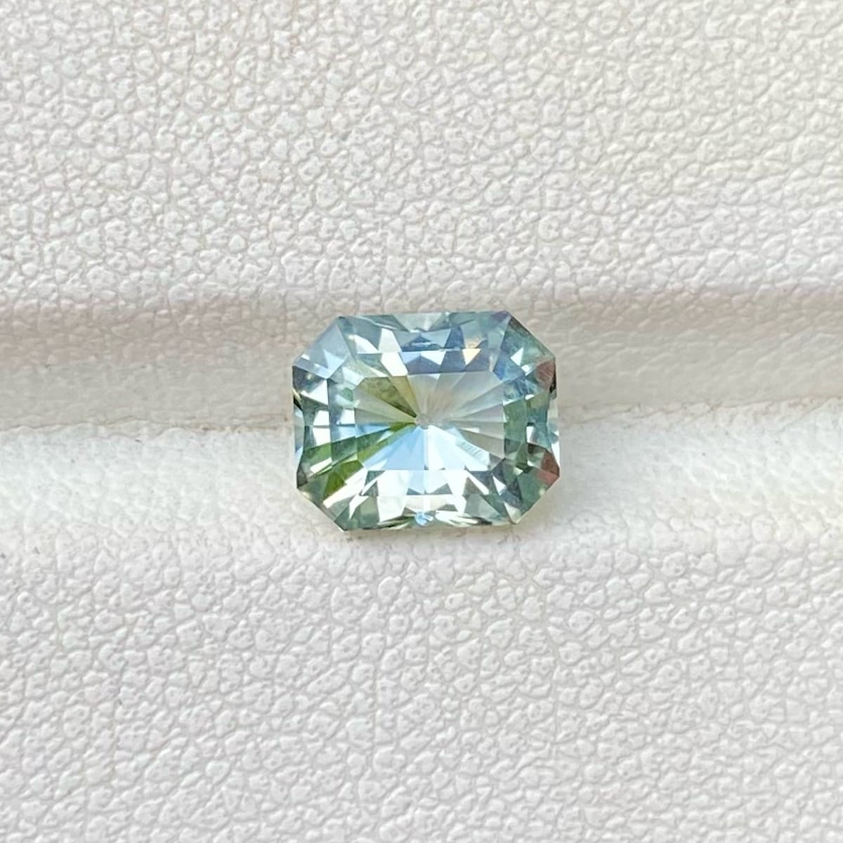 Loose Tropical Blue Aquamarine Gemstone — view 1