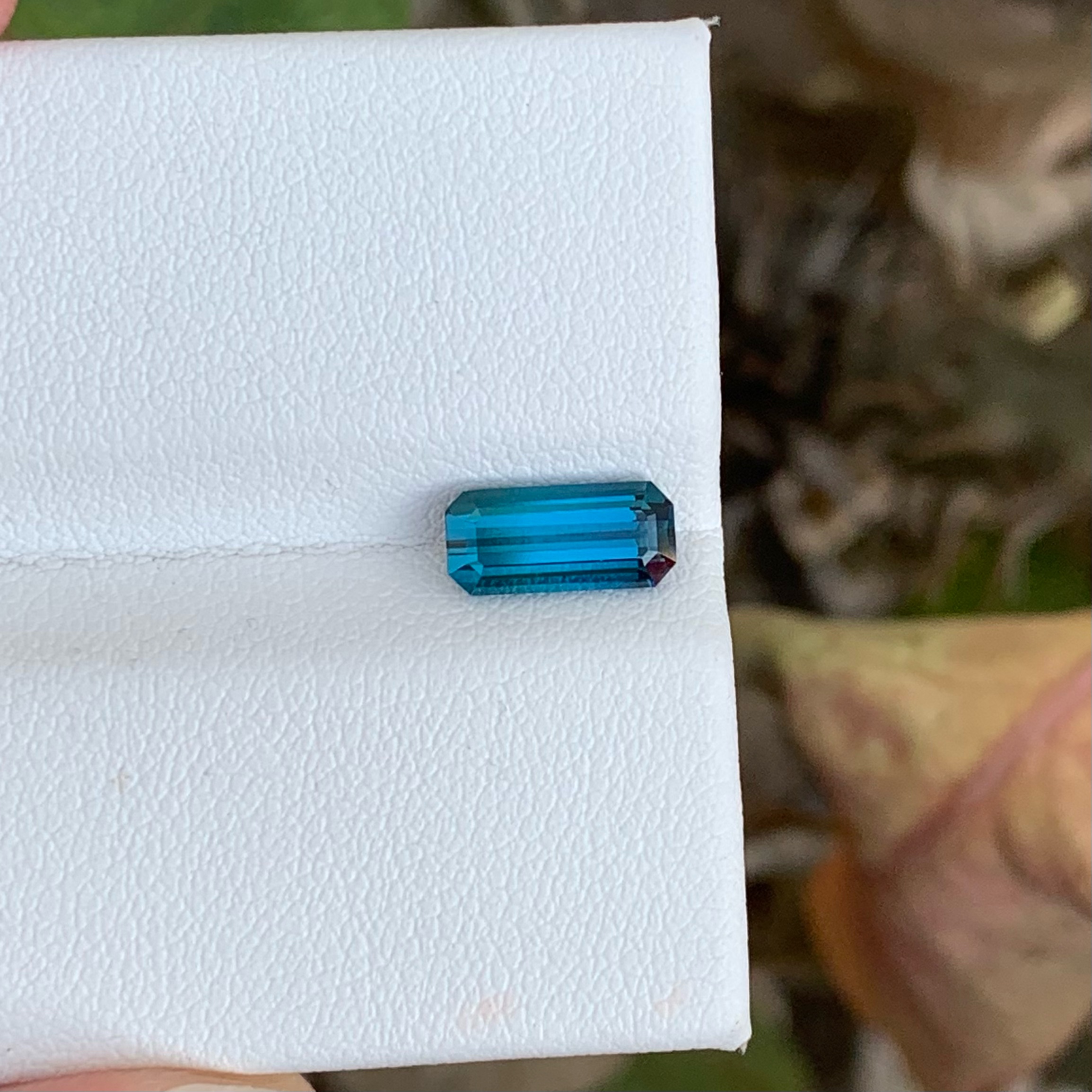 1.35 Carats Ink Blue Tourmaline — view 5