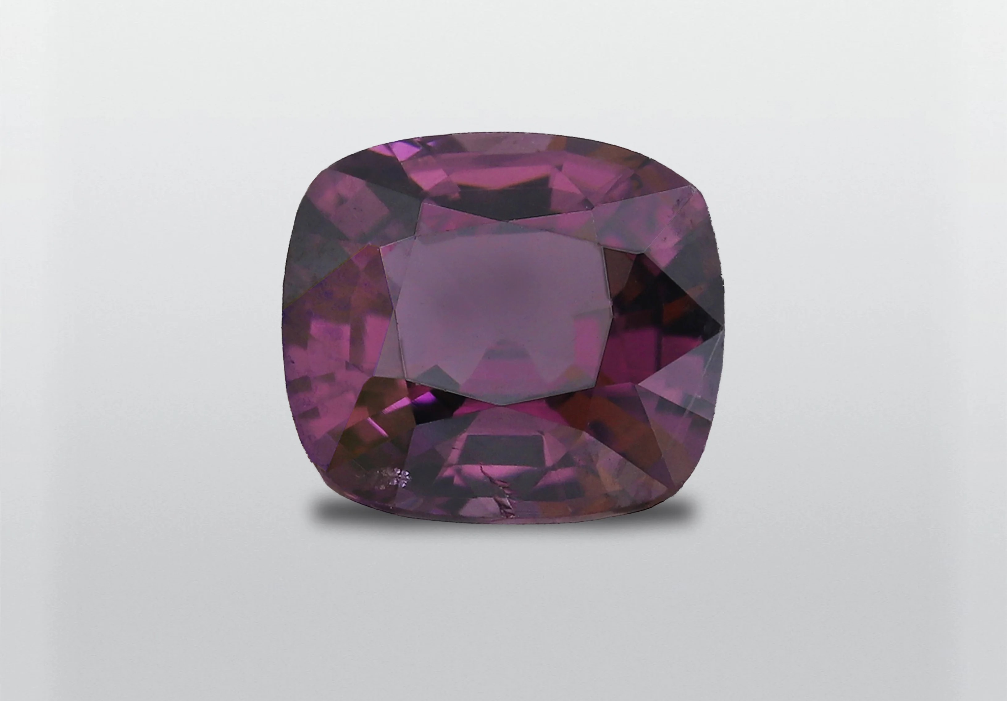 Pinkish Purple Spinel — view 2