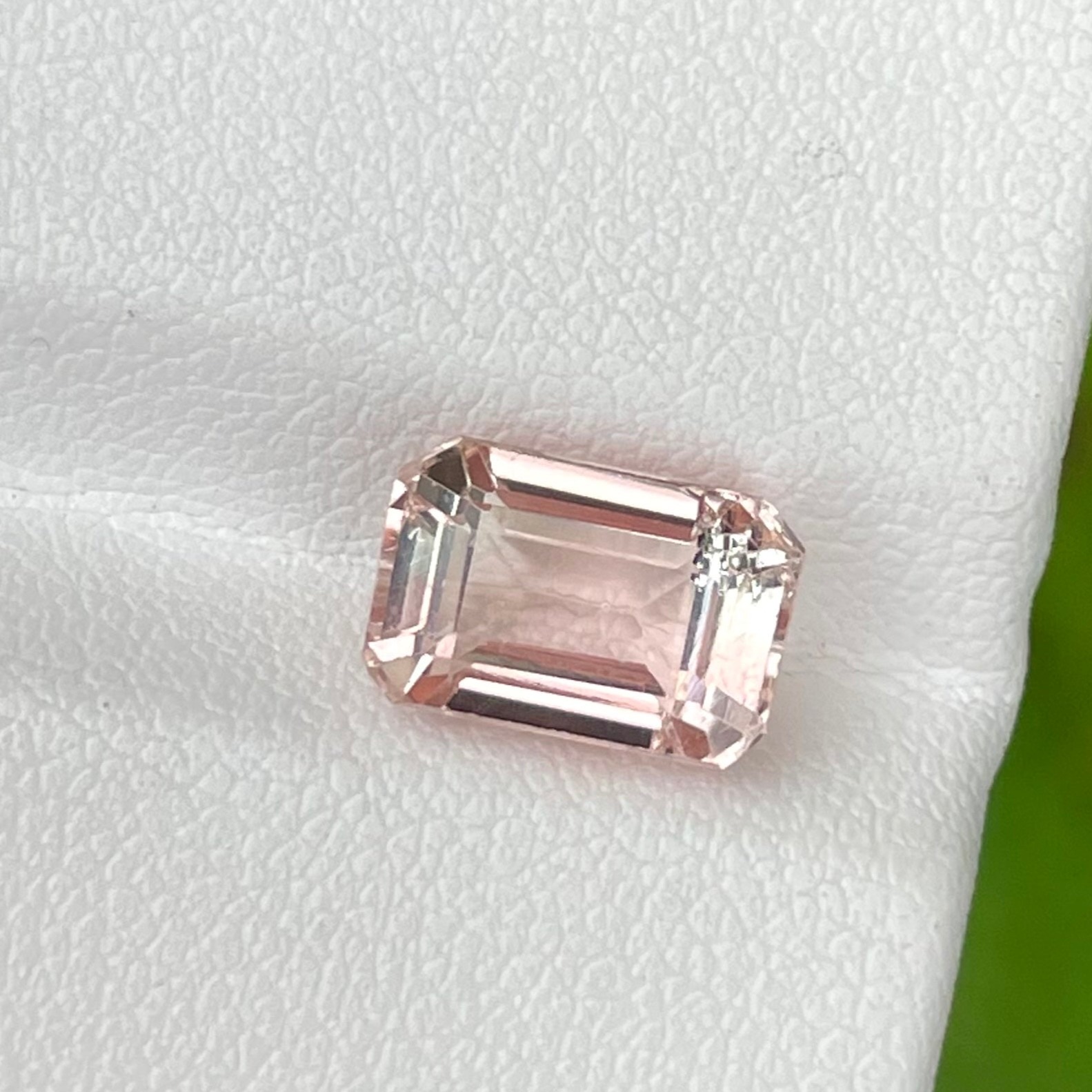 Peach Tourmaline Gemstone — view 2