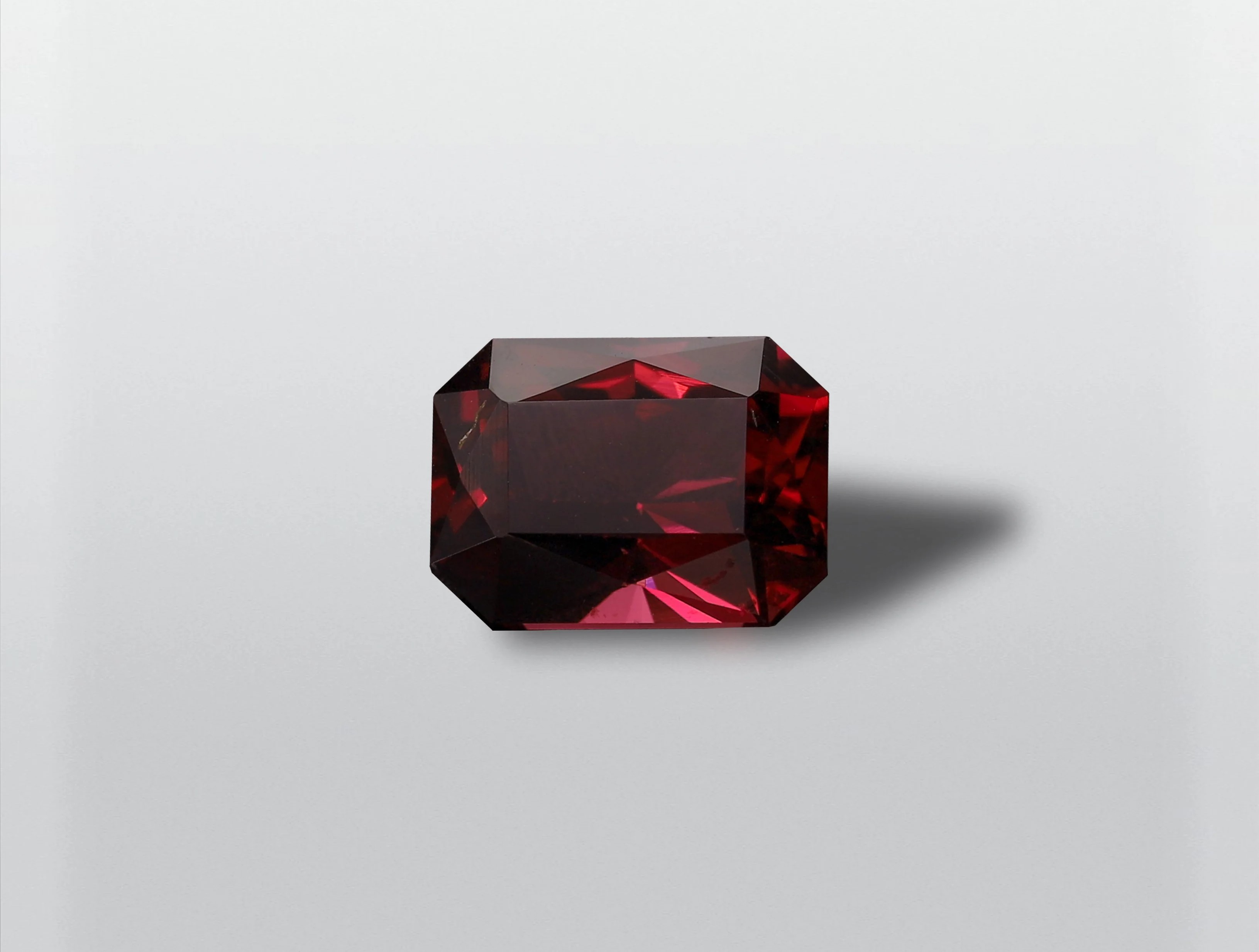 Red Malawi Garnet — view 1