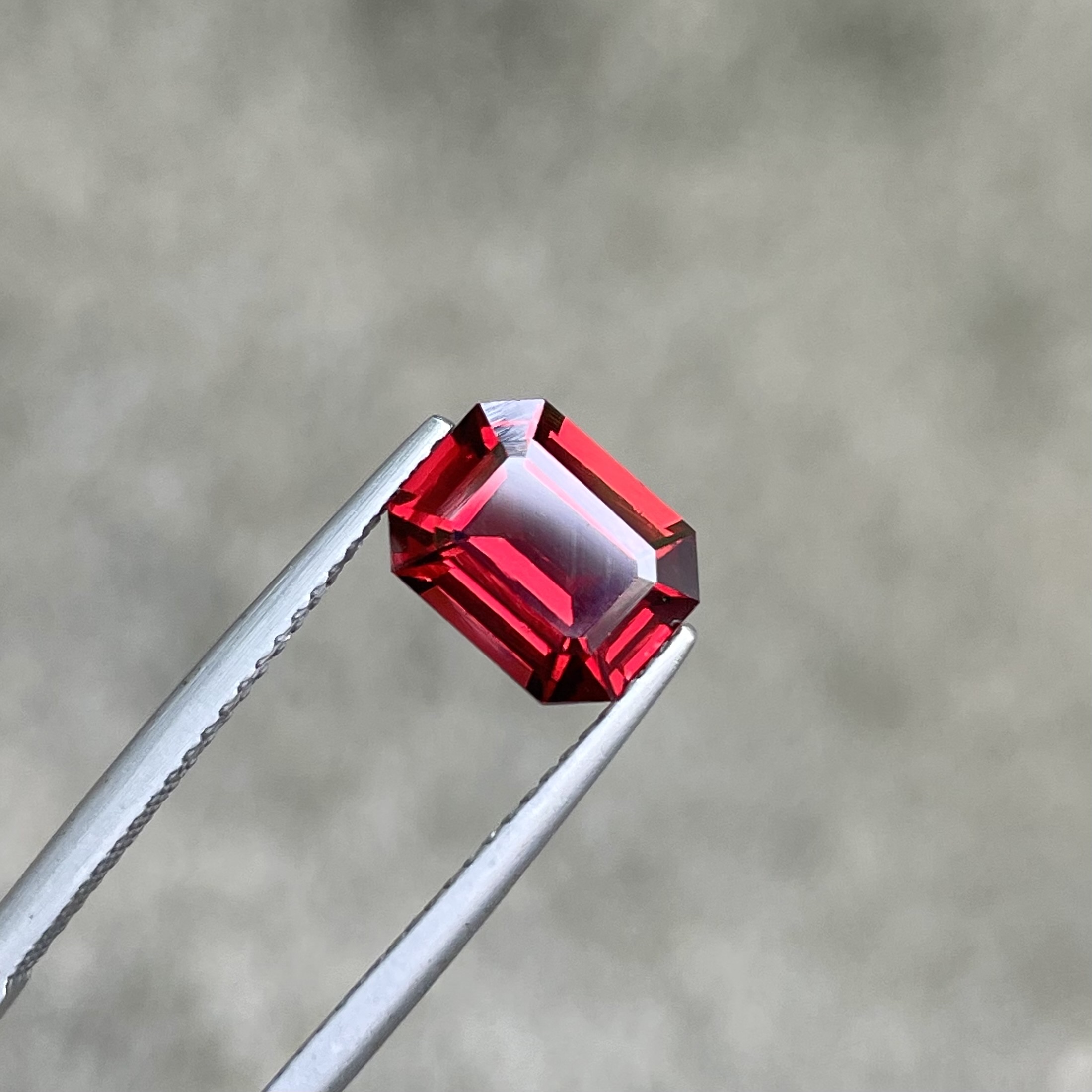 Bright Red Garnet Gemstone