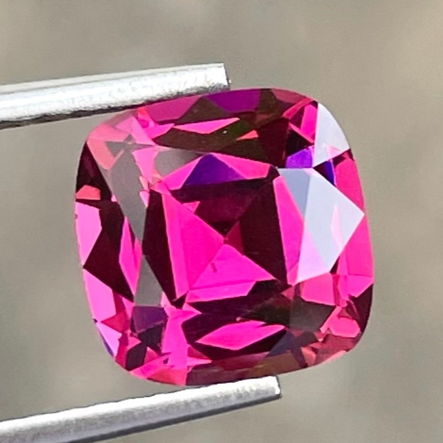 Reddish Pink Garnet Gemstone
