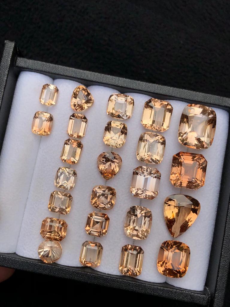 265.70 Carats Golden Topaz lot From Pakistan Loose Gemstone — view 5