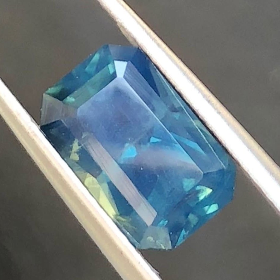 Sea Blue Sapphire Gemstone