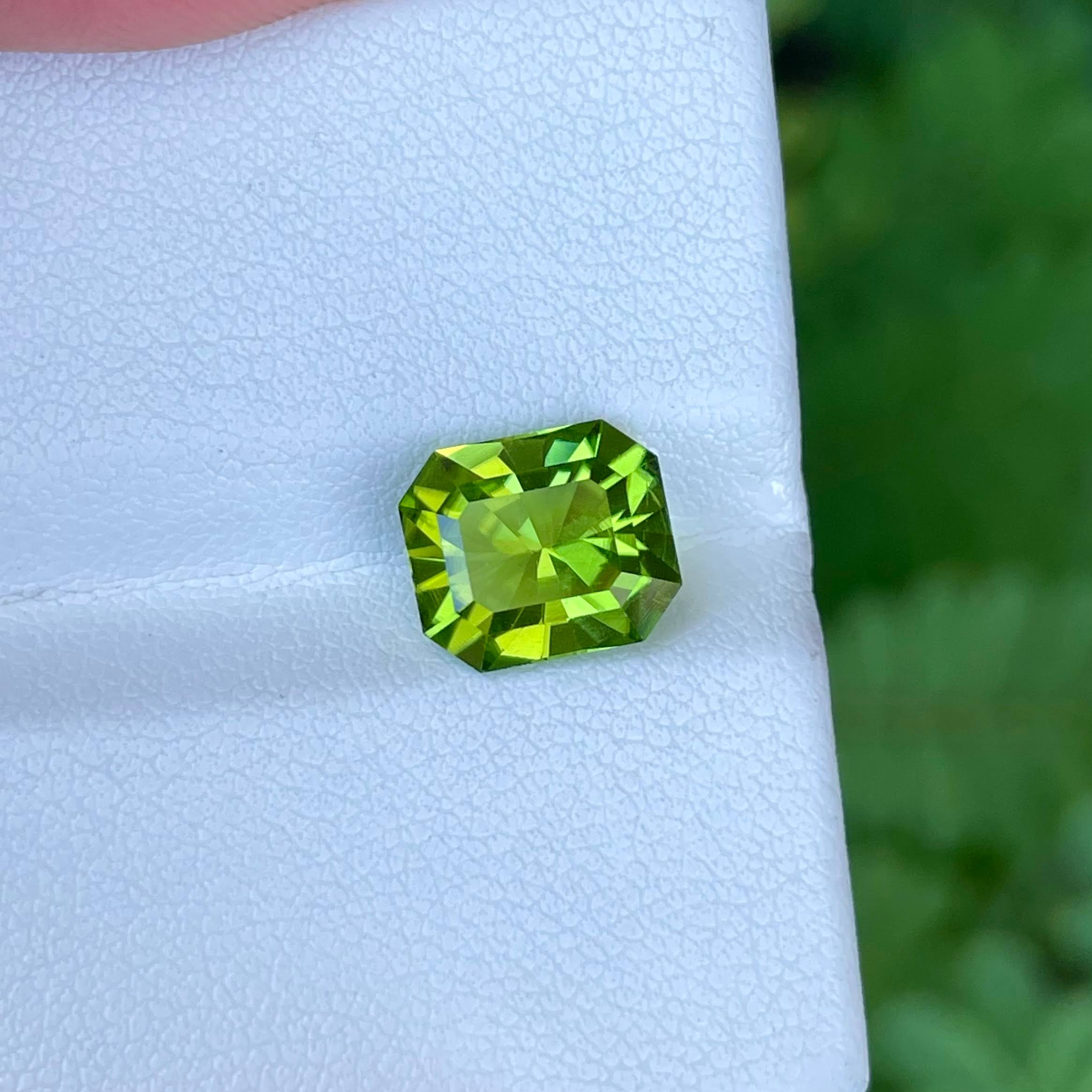 Natural peridot — view 1