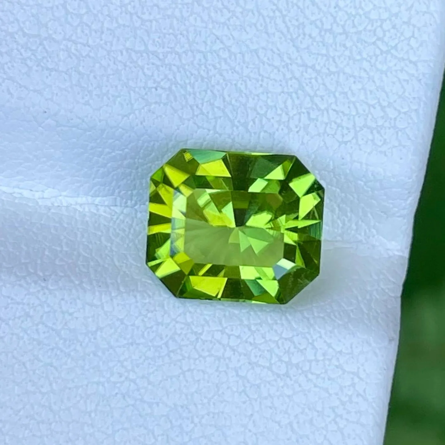 Natural peridot — view 2