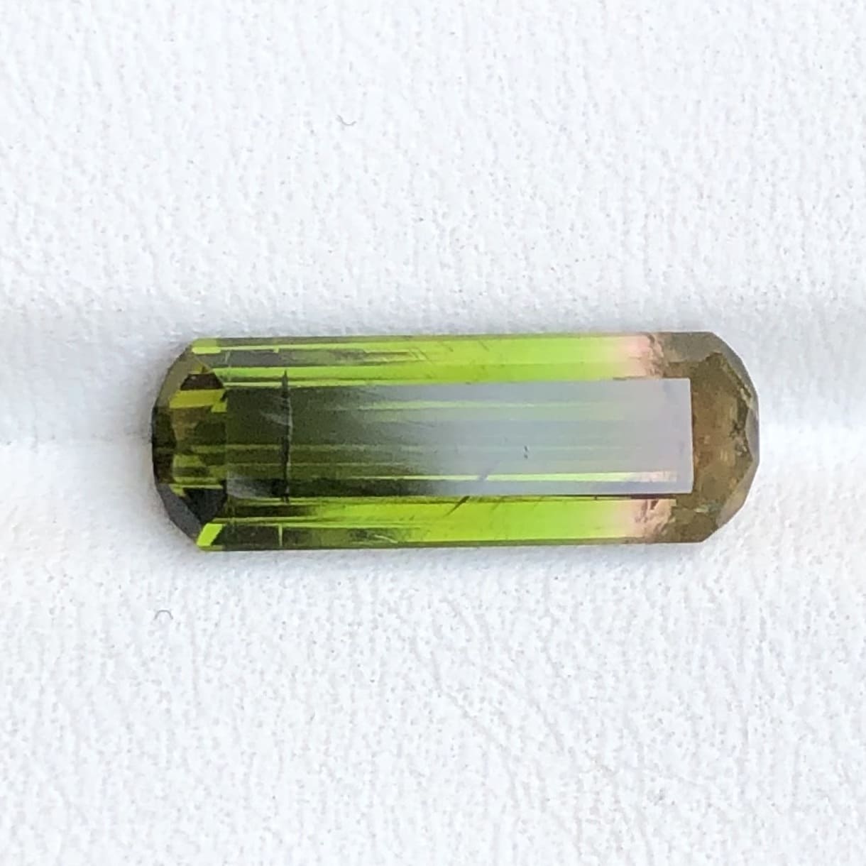 4.45 Carats Bicolor Tourmaline From Africa Loose Gemstone — view 2