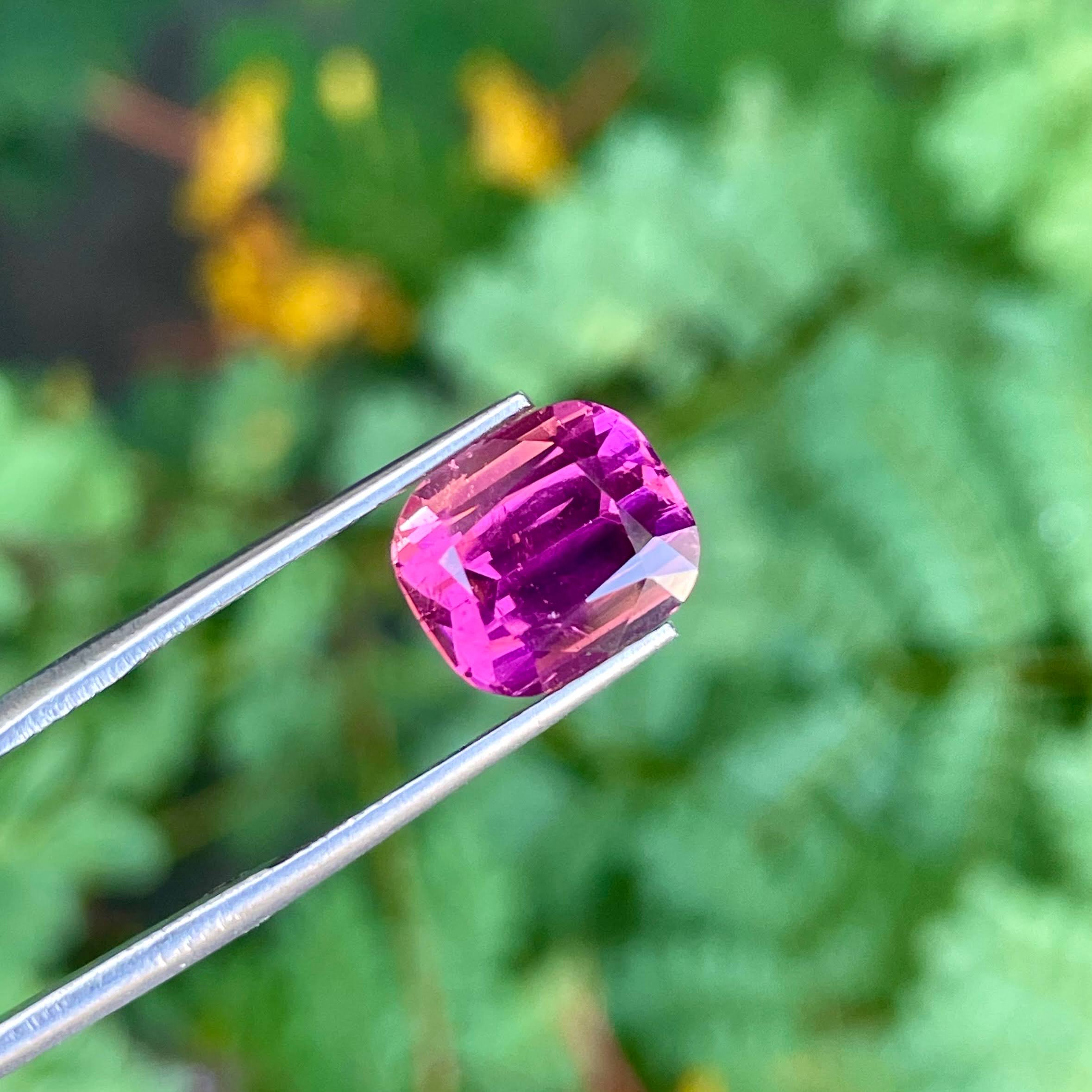 6.70 Carats Pink Tourmaline From Nigeria Loose Gemstone — view 1