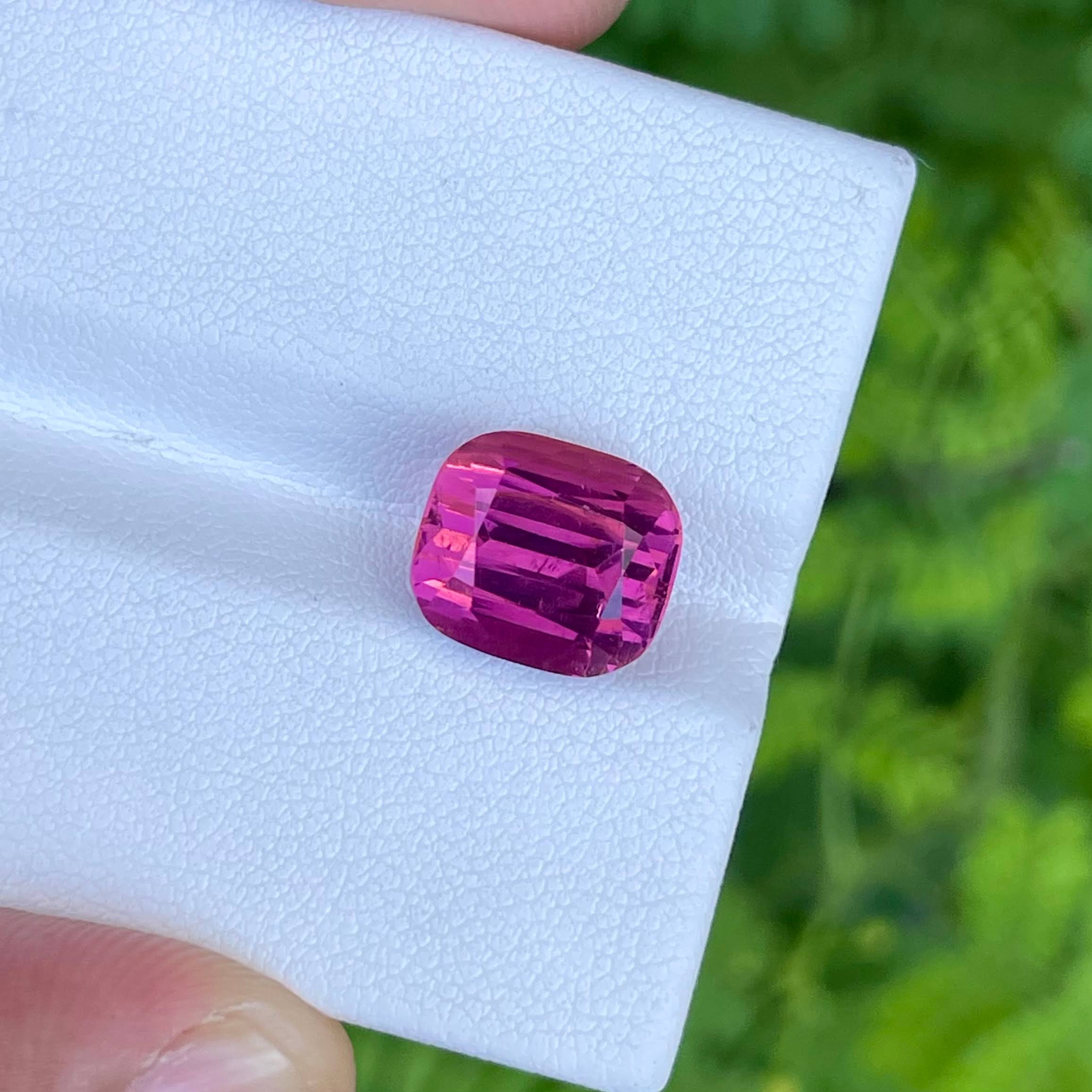 6.70 Carats Pink Tourmaline From Nigeria Loose Gemstone — view 3