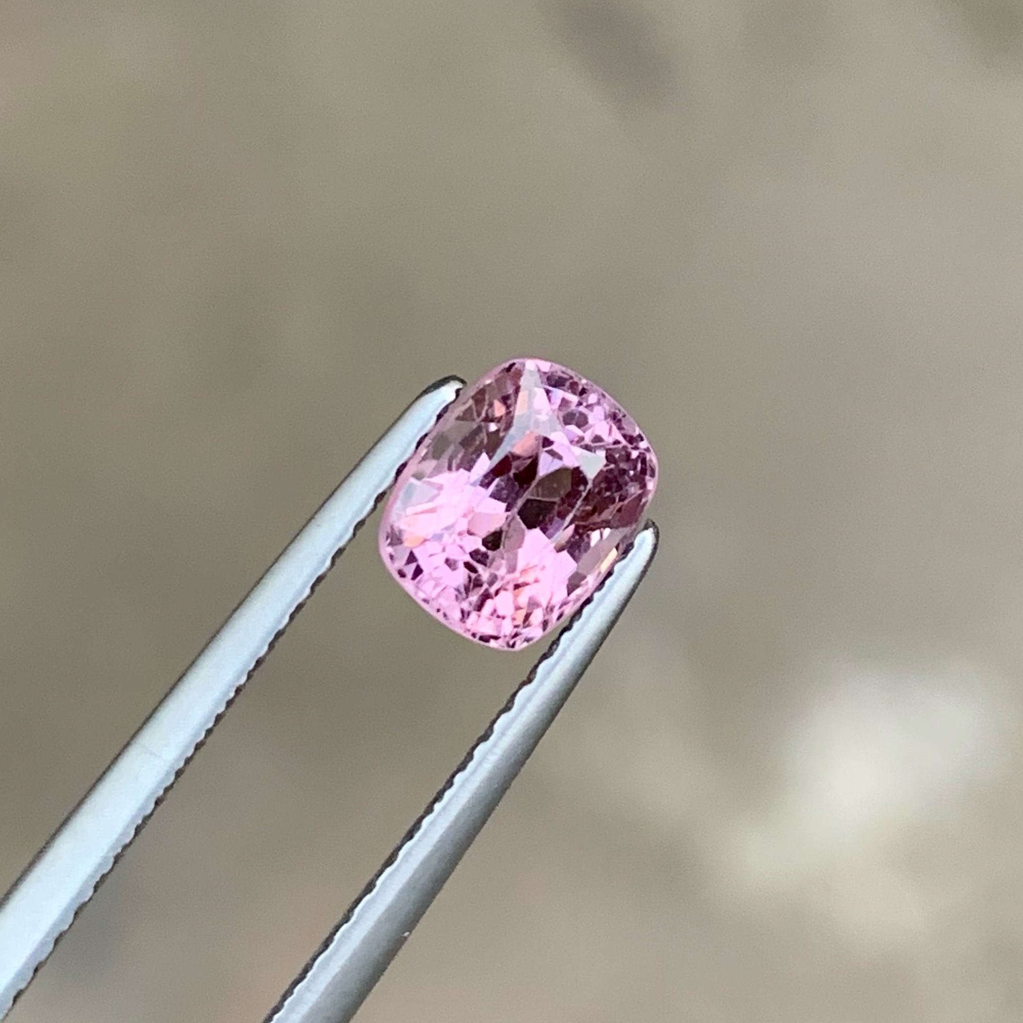 1.40 Carats Purplish Pink Spinel  From Burma Loose Gemstone — view 1