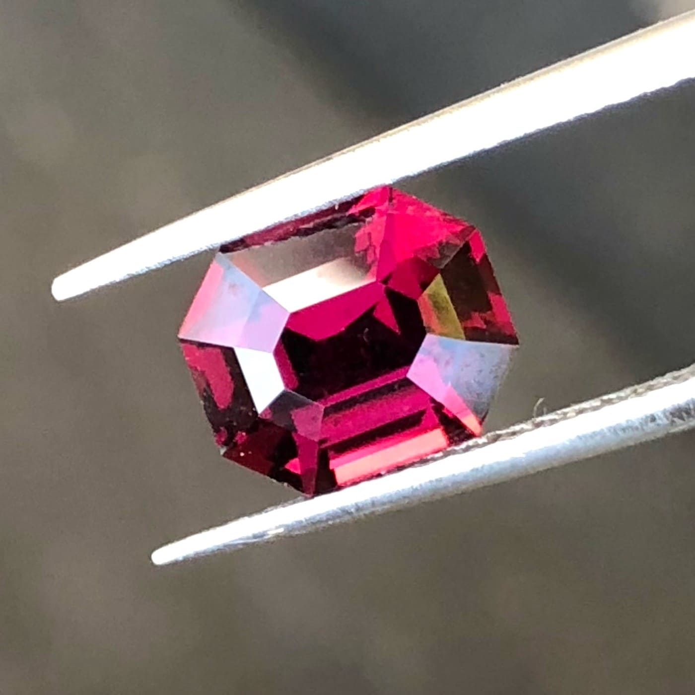 2.50 Carats Cerise Red Loose Raspberry Garnet