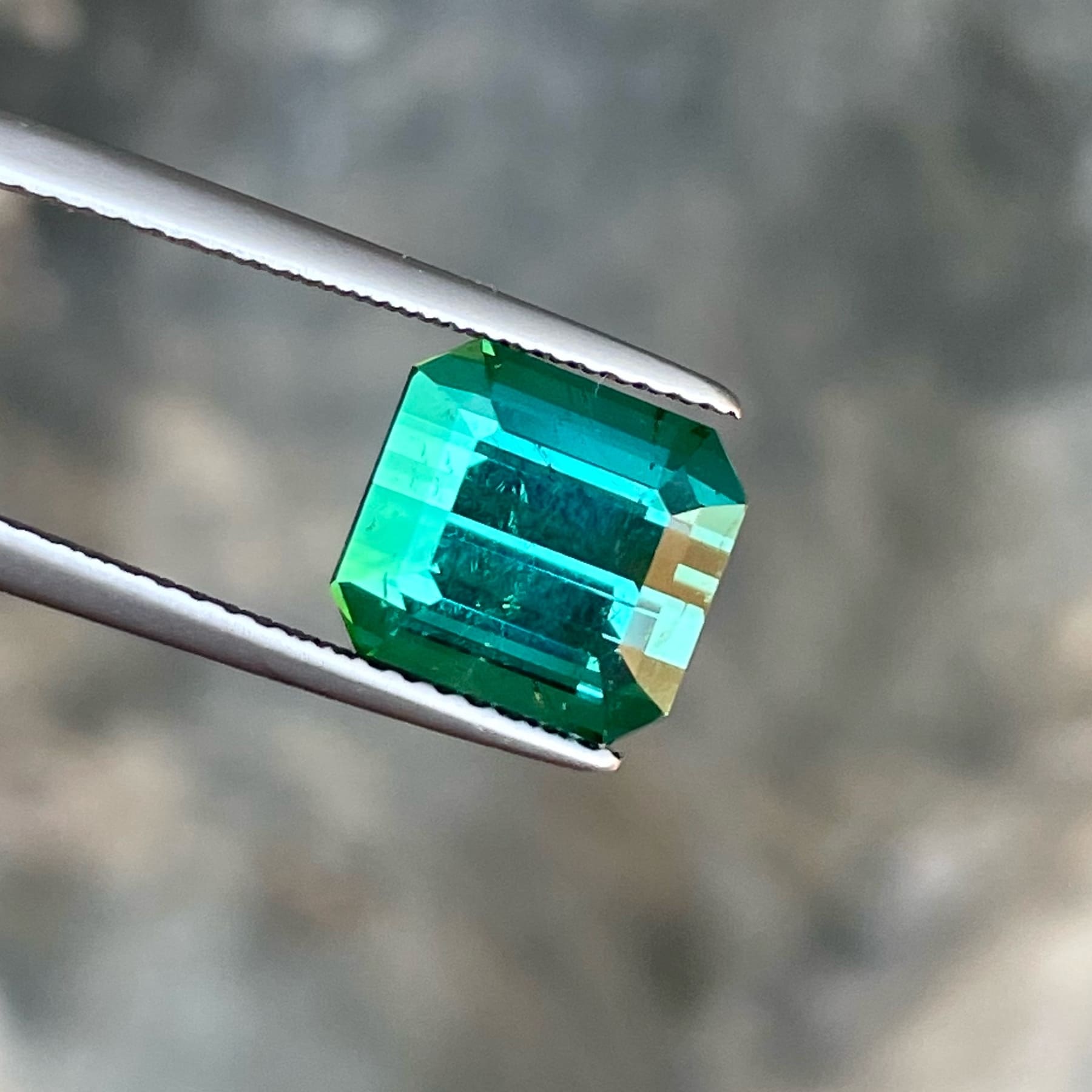 4.58 carats Greenish Blue Tourmaline from Afghanistan