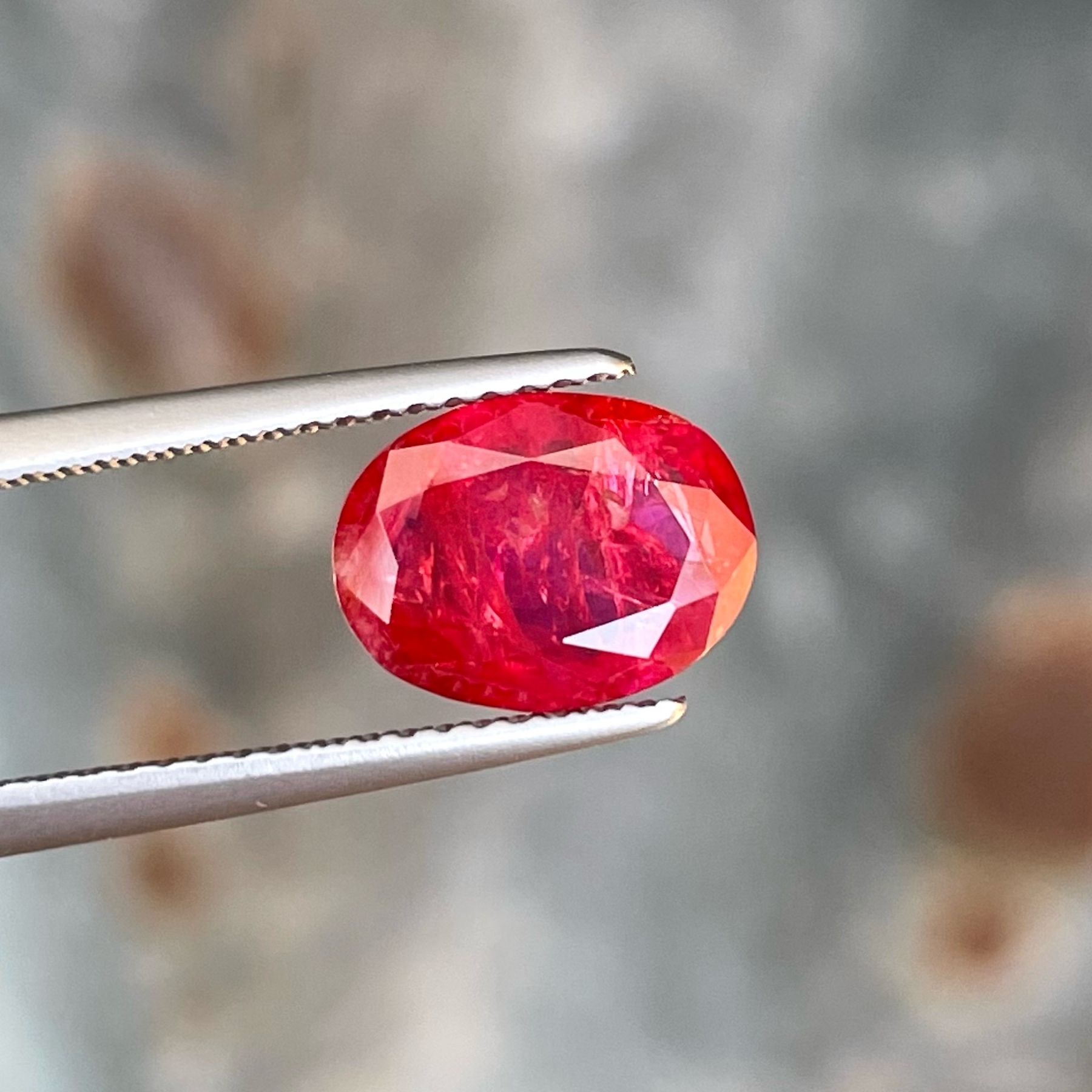 2.82 carats Natural Red  Ruby from Afghanistan — view 2