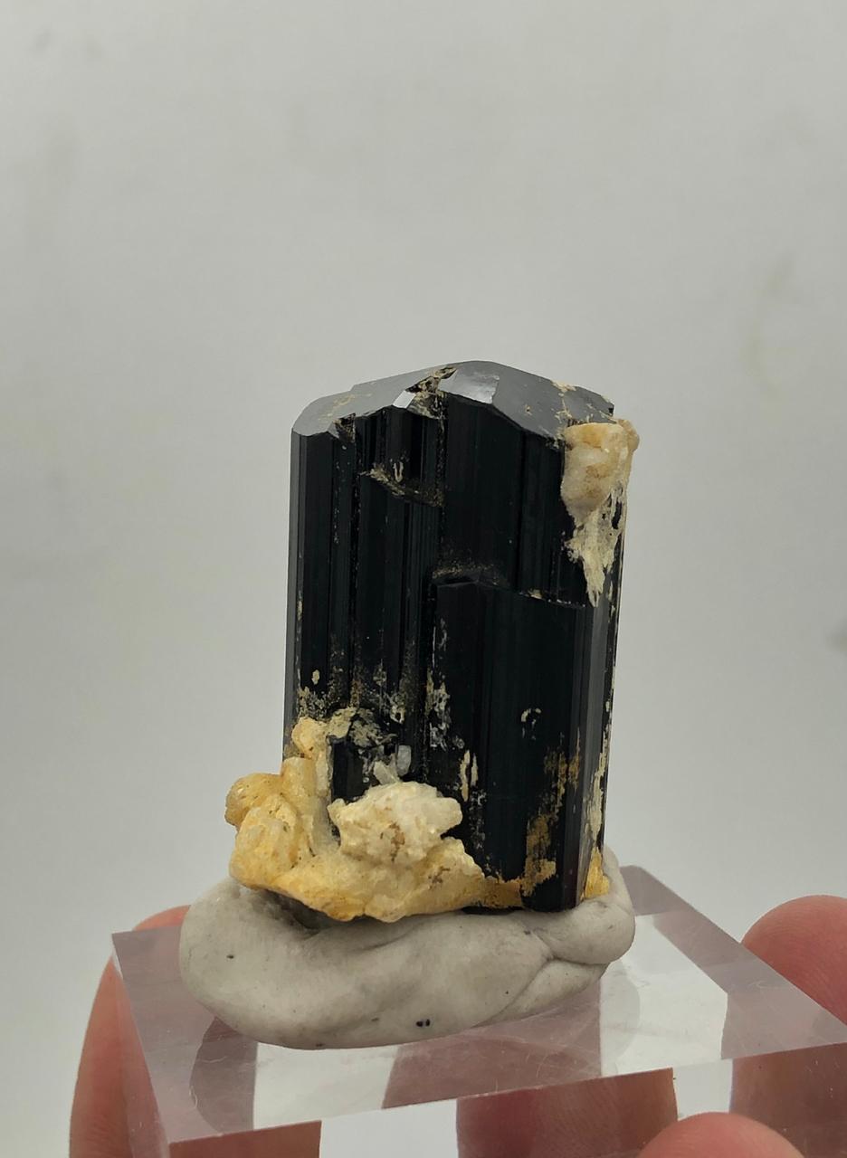 53.86 Garm Black Tourmaline Specimen from Afghanistan