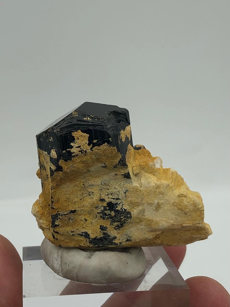 92.87 Gram Black Tourmaline Specimen from Afghanistan — view 2