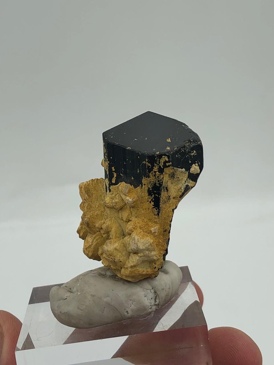 92.87 Gram Black Tourmaline Specimen from Afghanistan — view 3