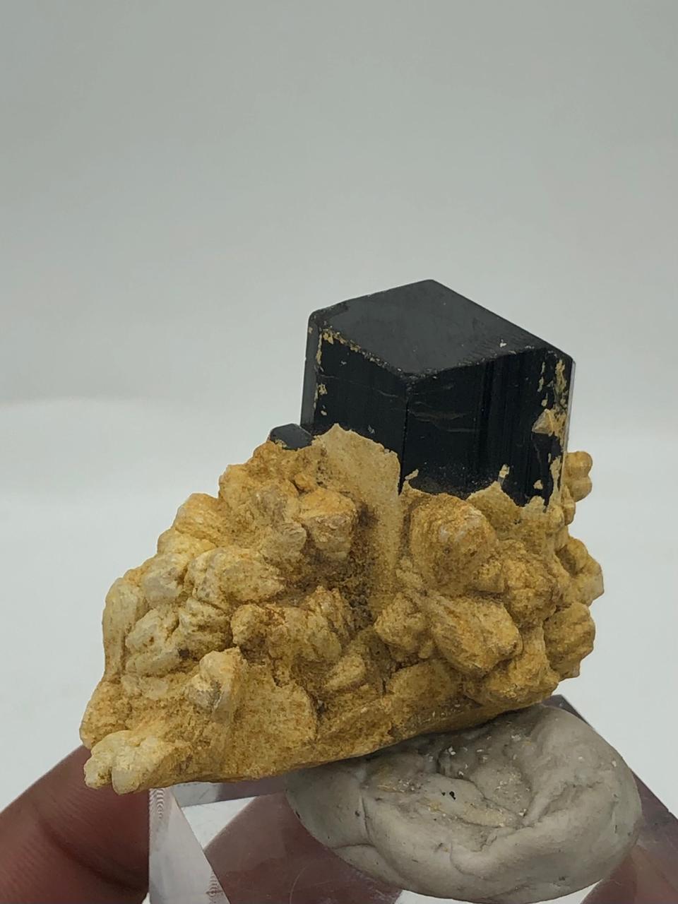 92.87 Gram Black Tourmaline Specimen from Afghanistan — view 4