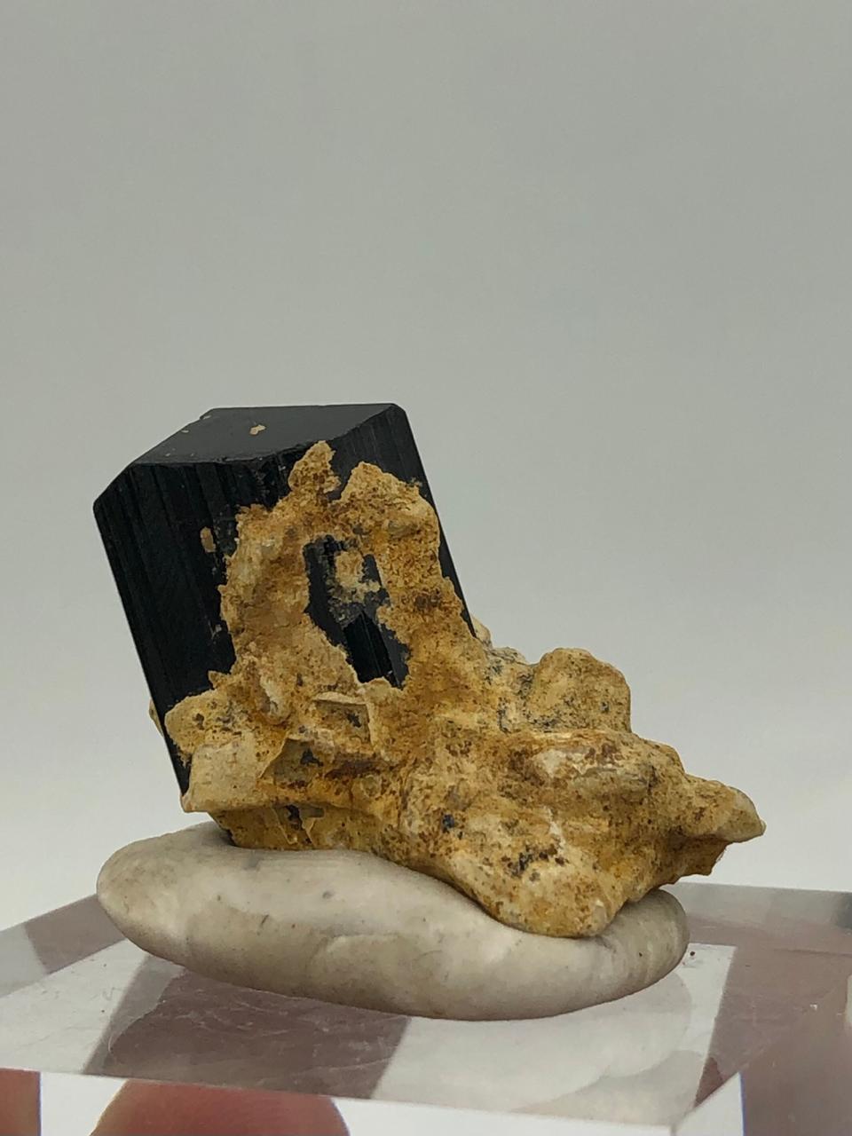 17.96 Gram Black Tourmaline Specimen From Afghanistan — view 1