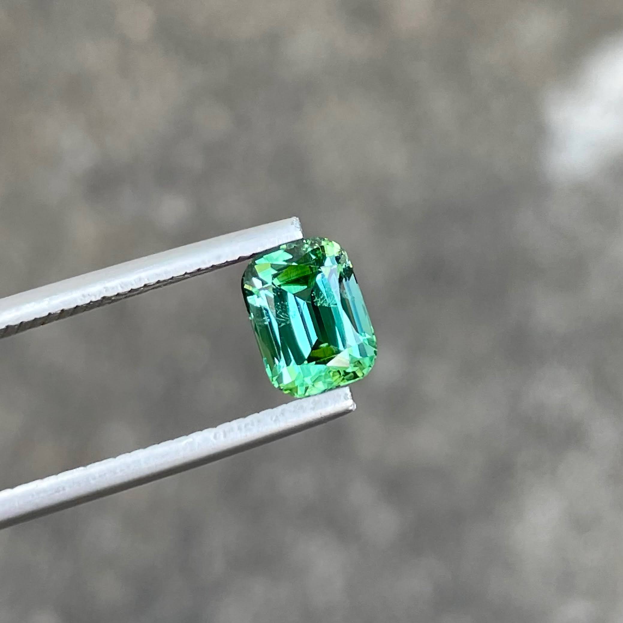 Mint Green Tourmaline — view 1