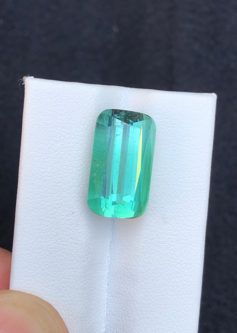 16.10 Carats Sea foam Blue Tourmaline from Afghanistan Loose Gemstone