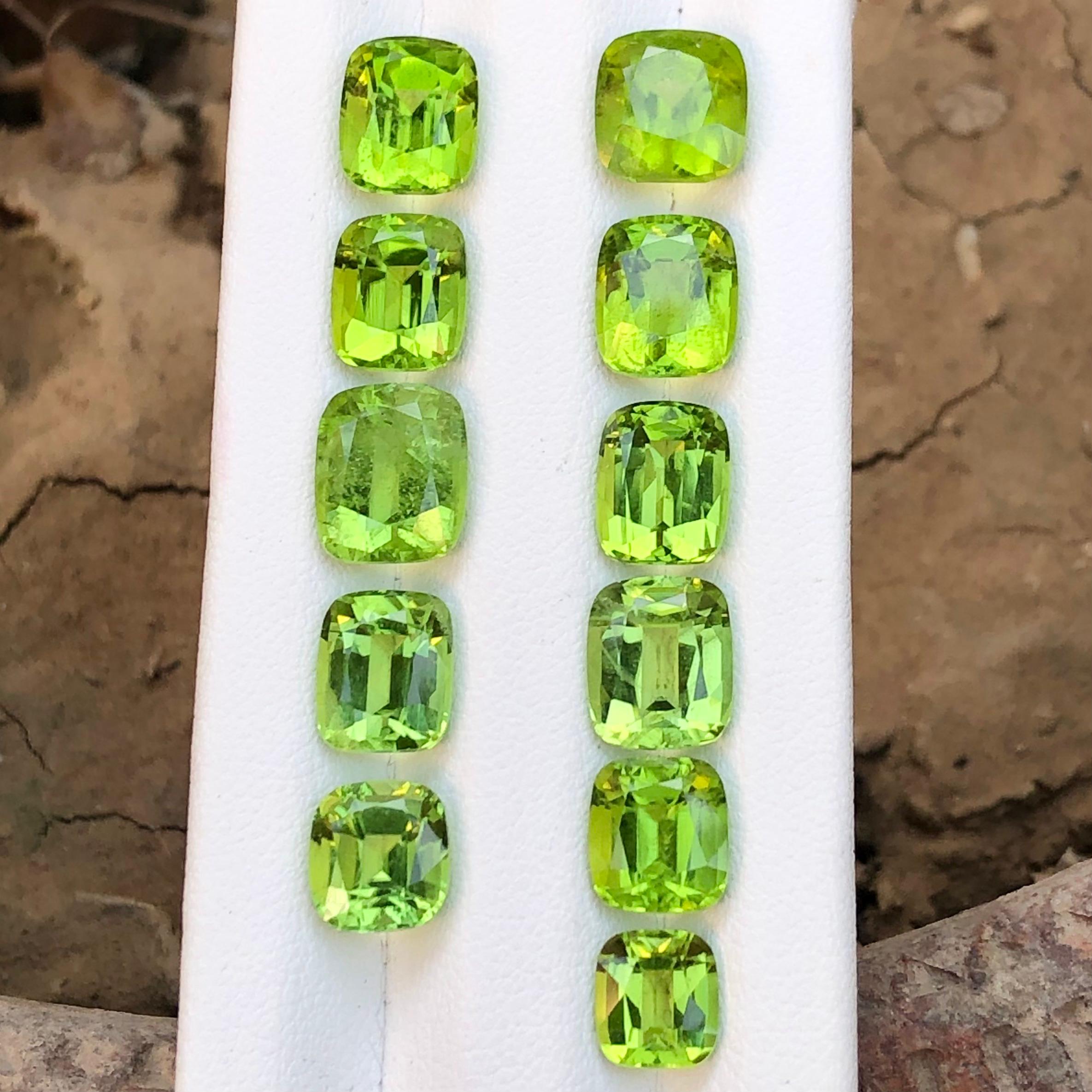 28.09 carats Peridot Lot from Afghanistan Loose Gemstone