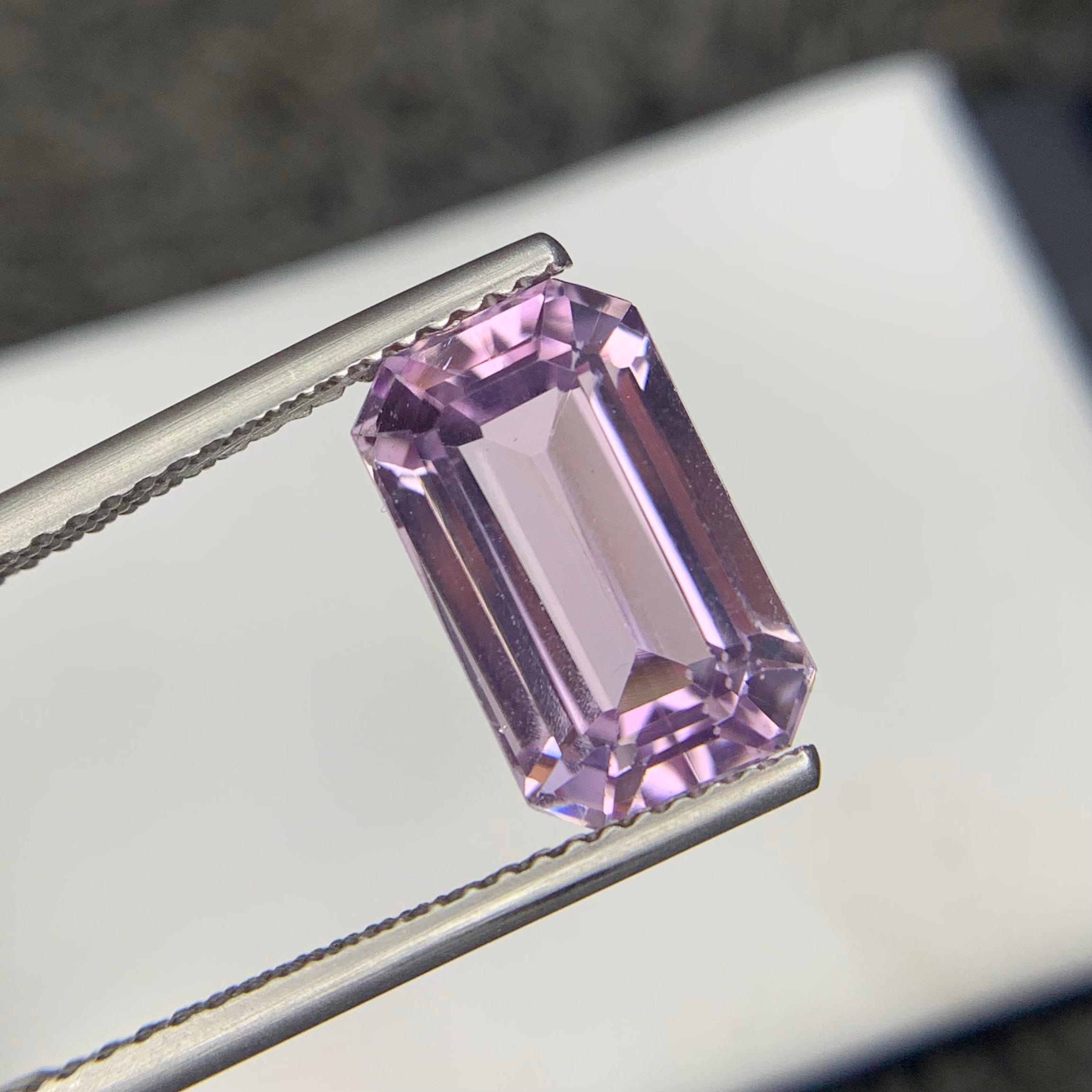 4.95 Carats Purple Kunzite Loose Gemstone from Afghanistan — view 2