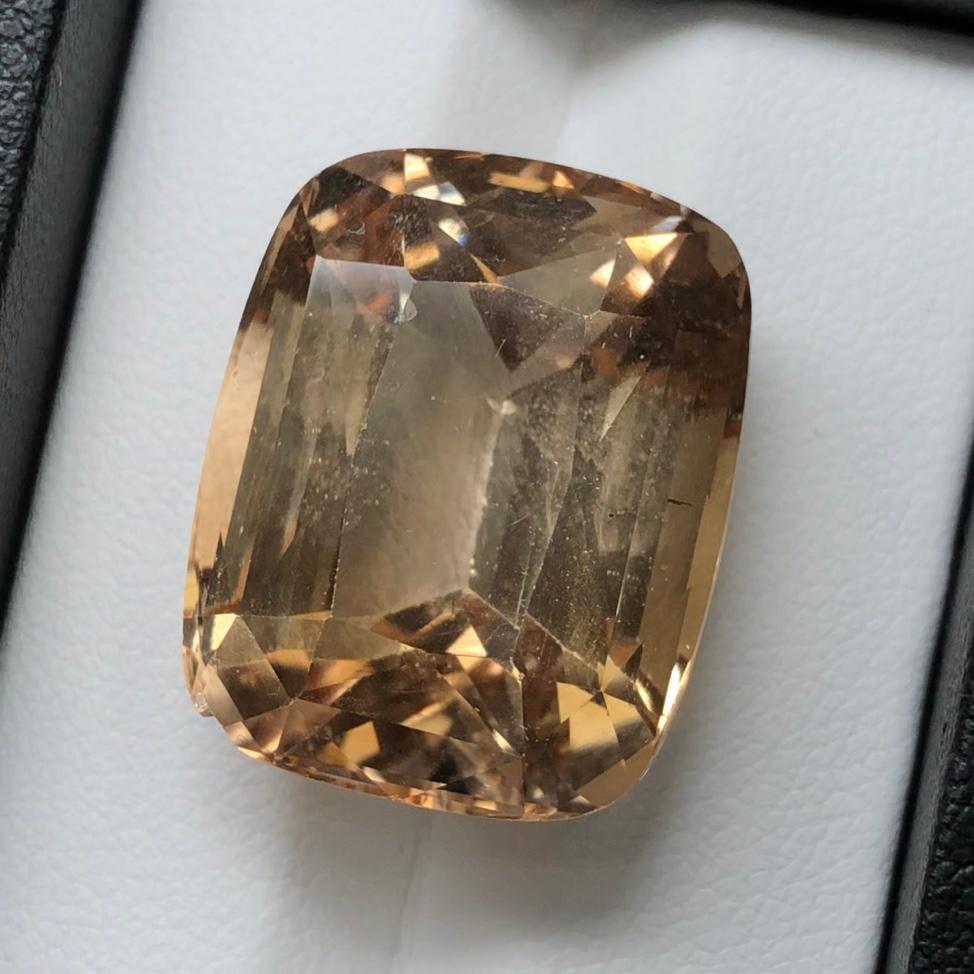 46.90 Carats Skardu Topaz Loose Gemstone from Pakistan