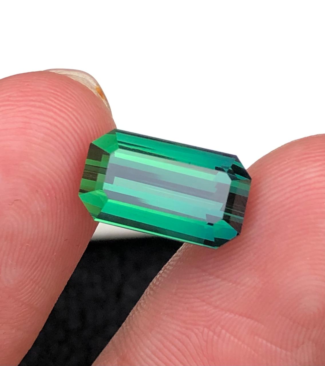 7.20 carat Mint Green Tourmaline Loose Gem Stone From Afghanistan — view 4