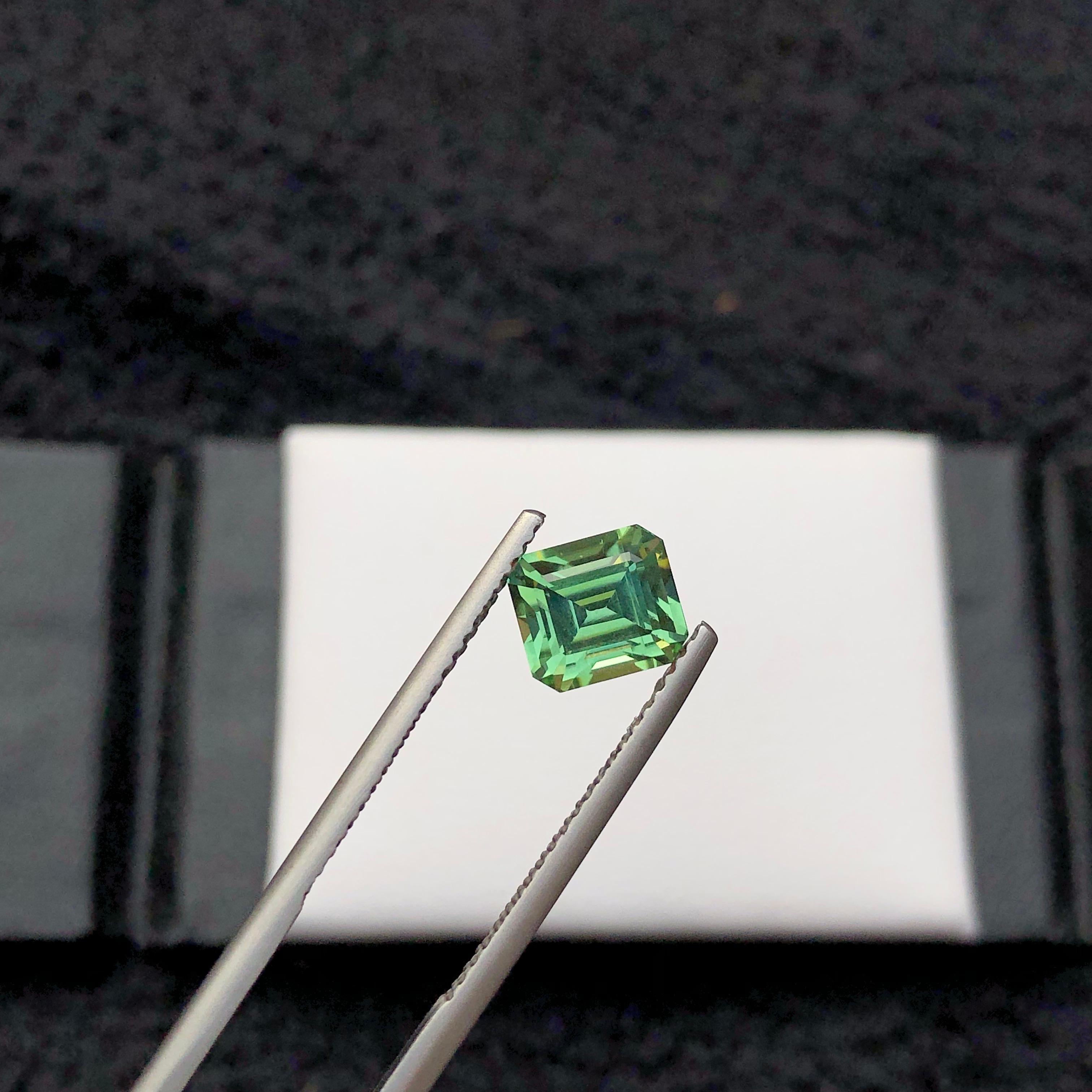 1.89 carats green Tourmaline From Afghanistan — view 2