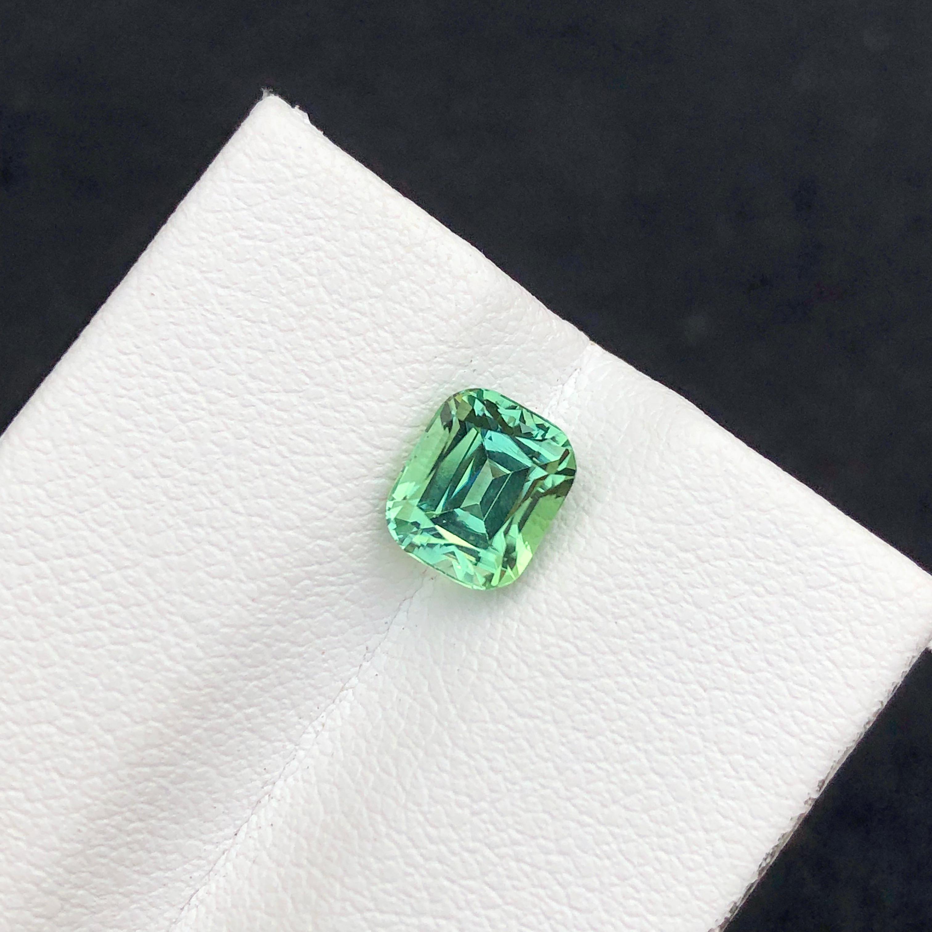 1.46 carats Mint Green Tourmaline From Afghanistan — view 2