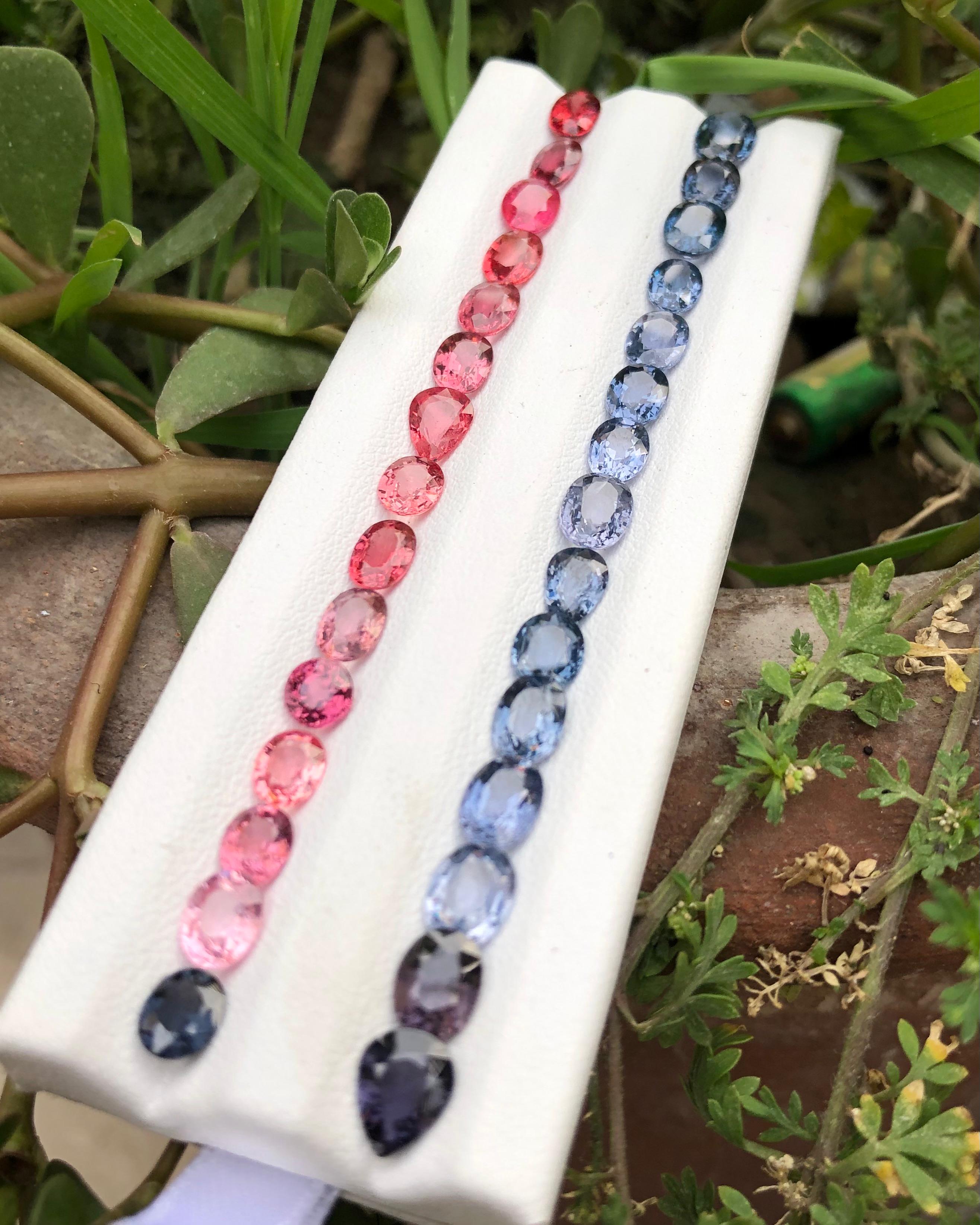 20.31 carats Mix Spinel Lot from Burma — view 2
