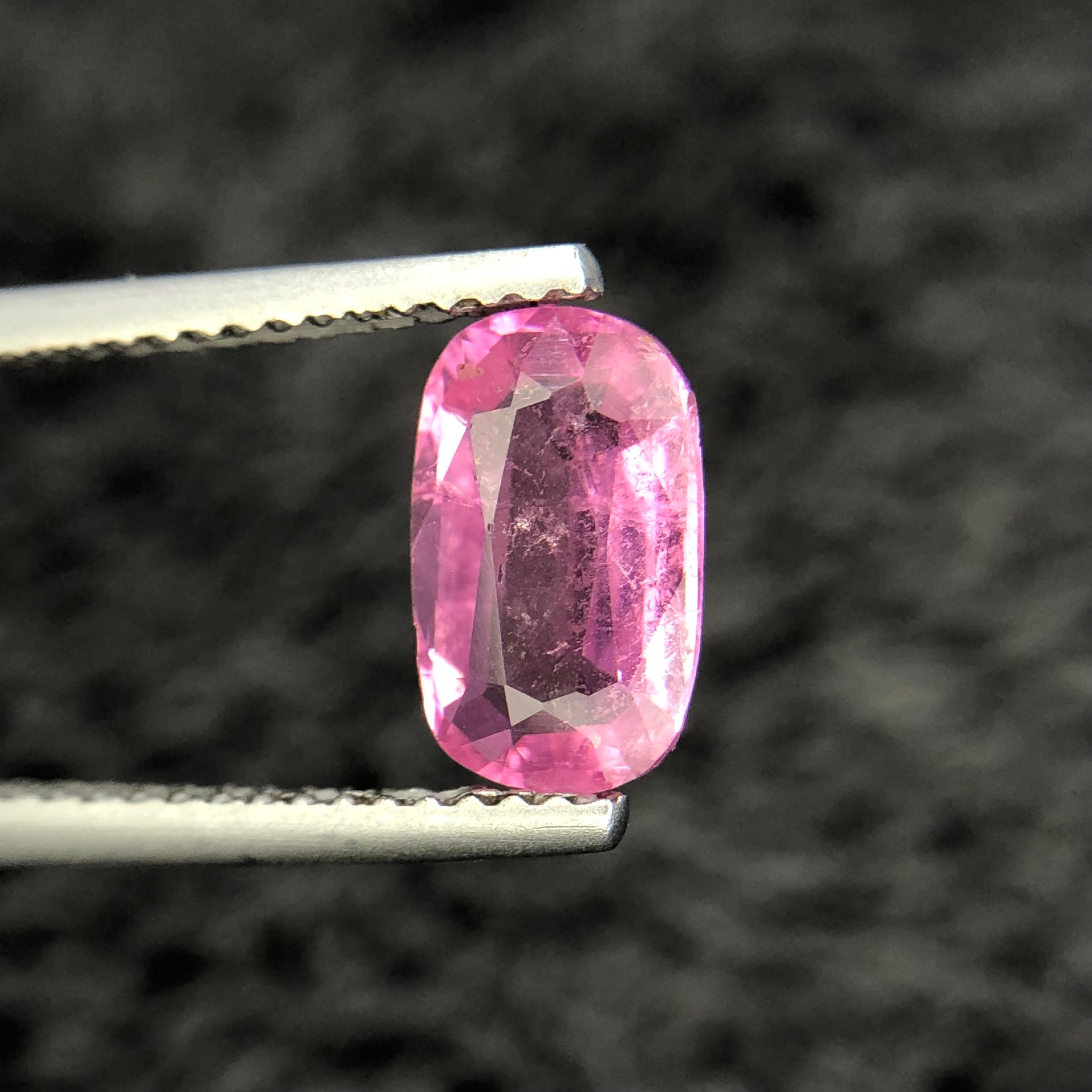 1.50 Carat Pink Tourmaline Gemstone  From Afghanistan — view 4