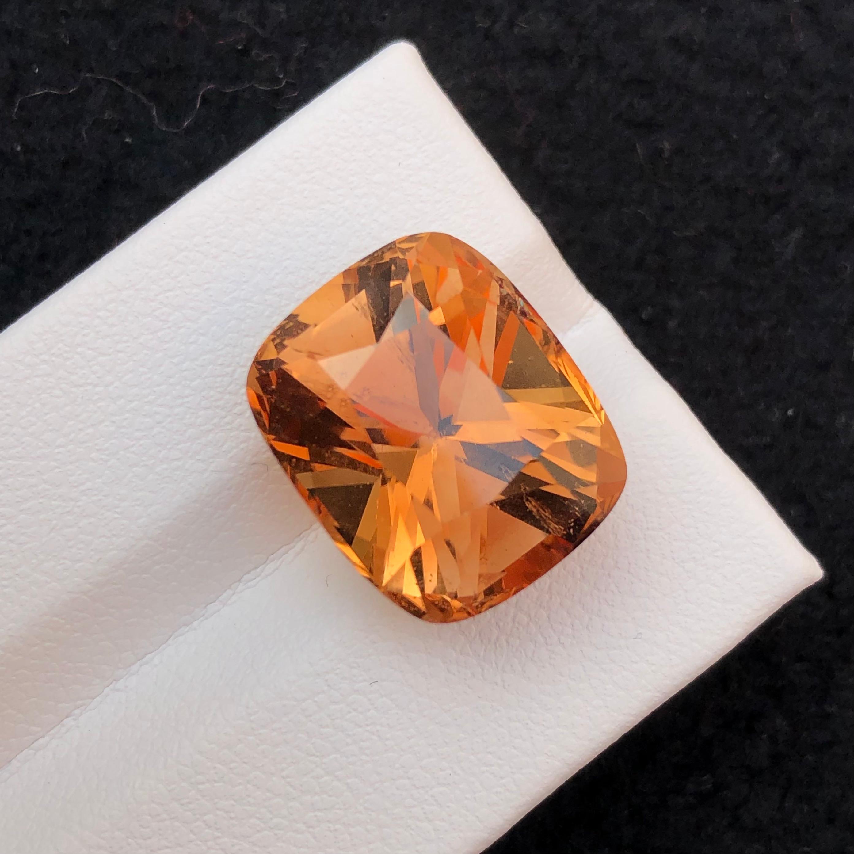 20.85 Carat Cushion Cut Topaz Gemstone from Pakistan